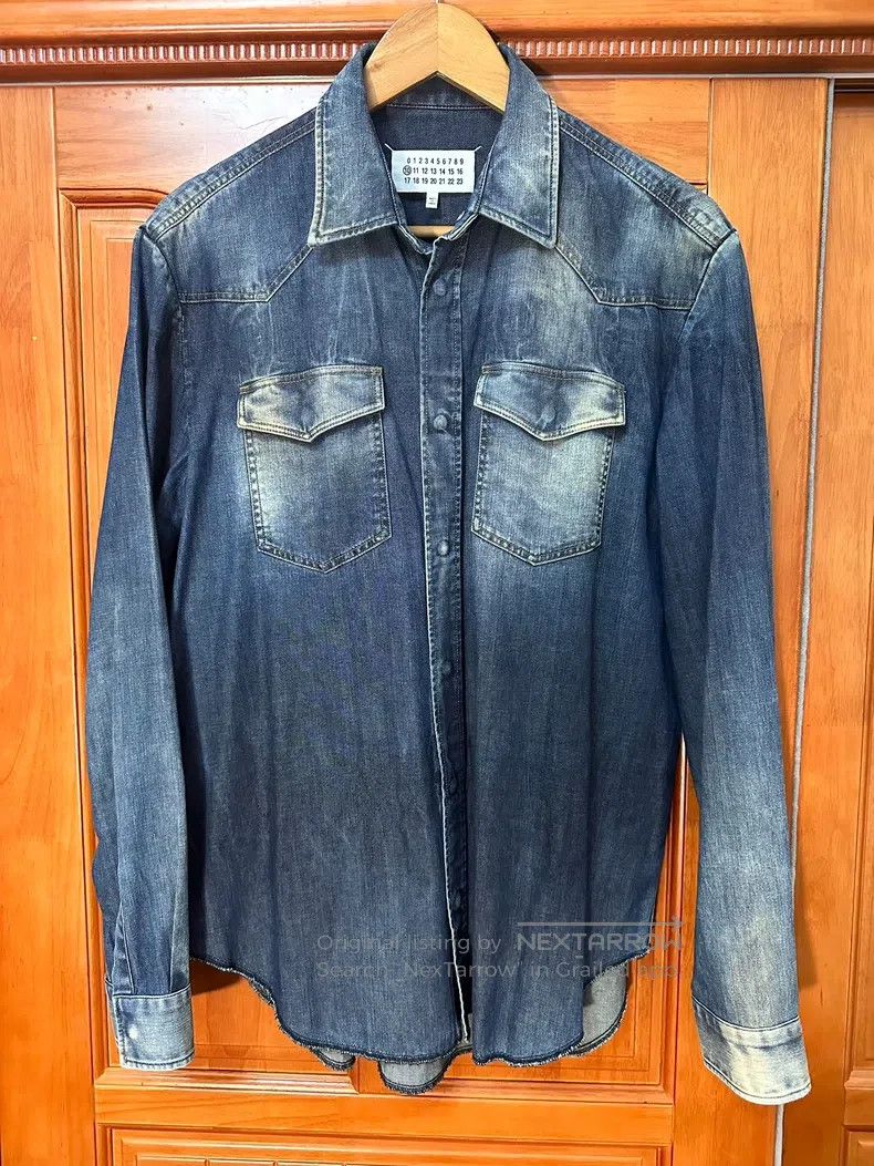 Maison Margiela Maison Margiela Size41 Cowboys make old shirts Size US XXS / EU 40 - 1 Thumbnail