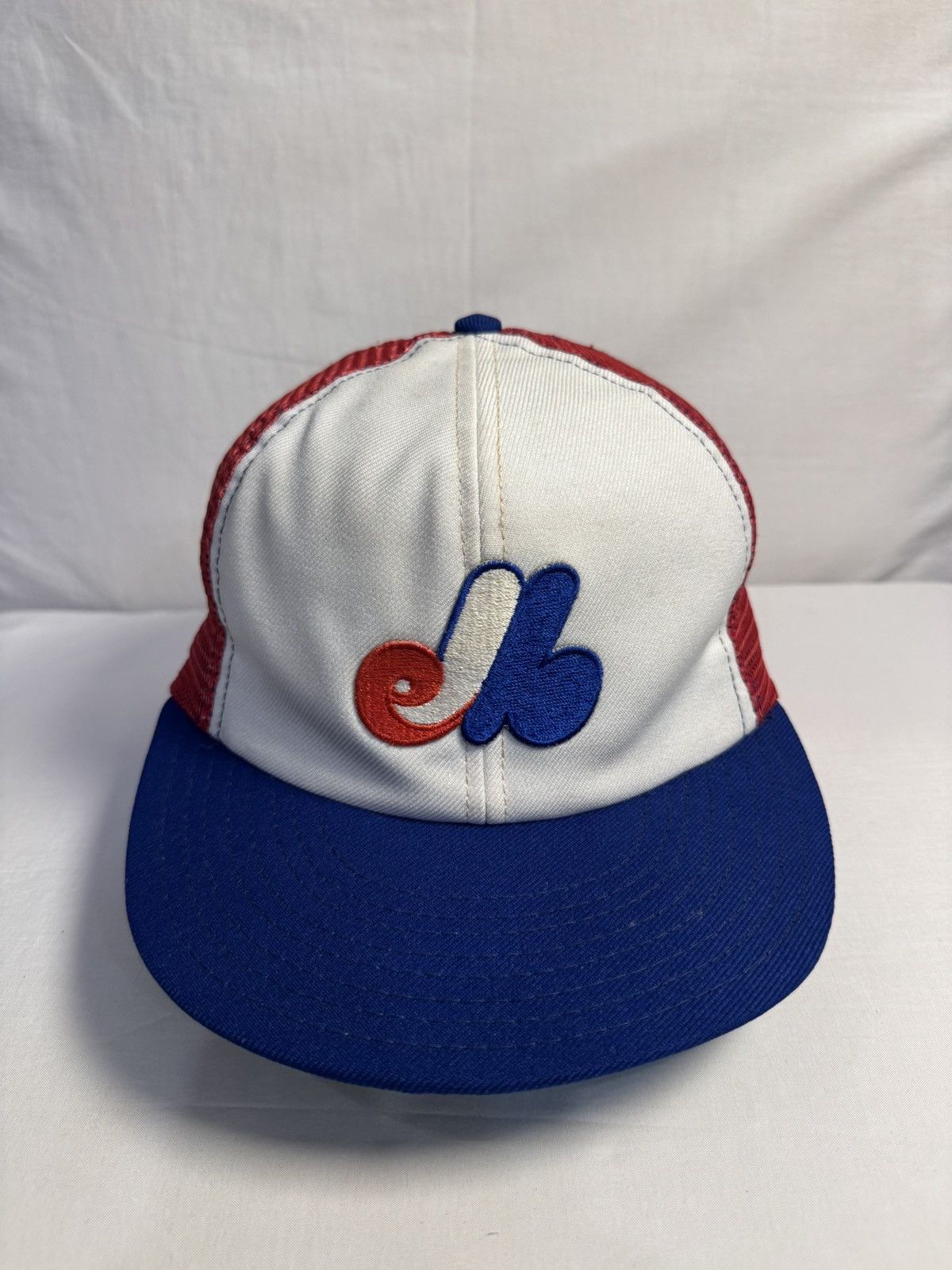 MLB vintage1970s Montreal Expos mesh trucker baseball cap Size ONE SIZE - 2 Thumbnail