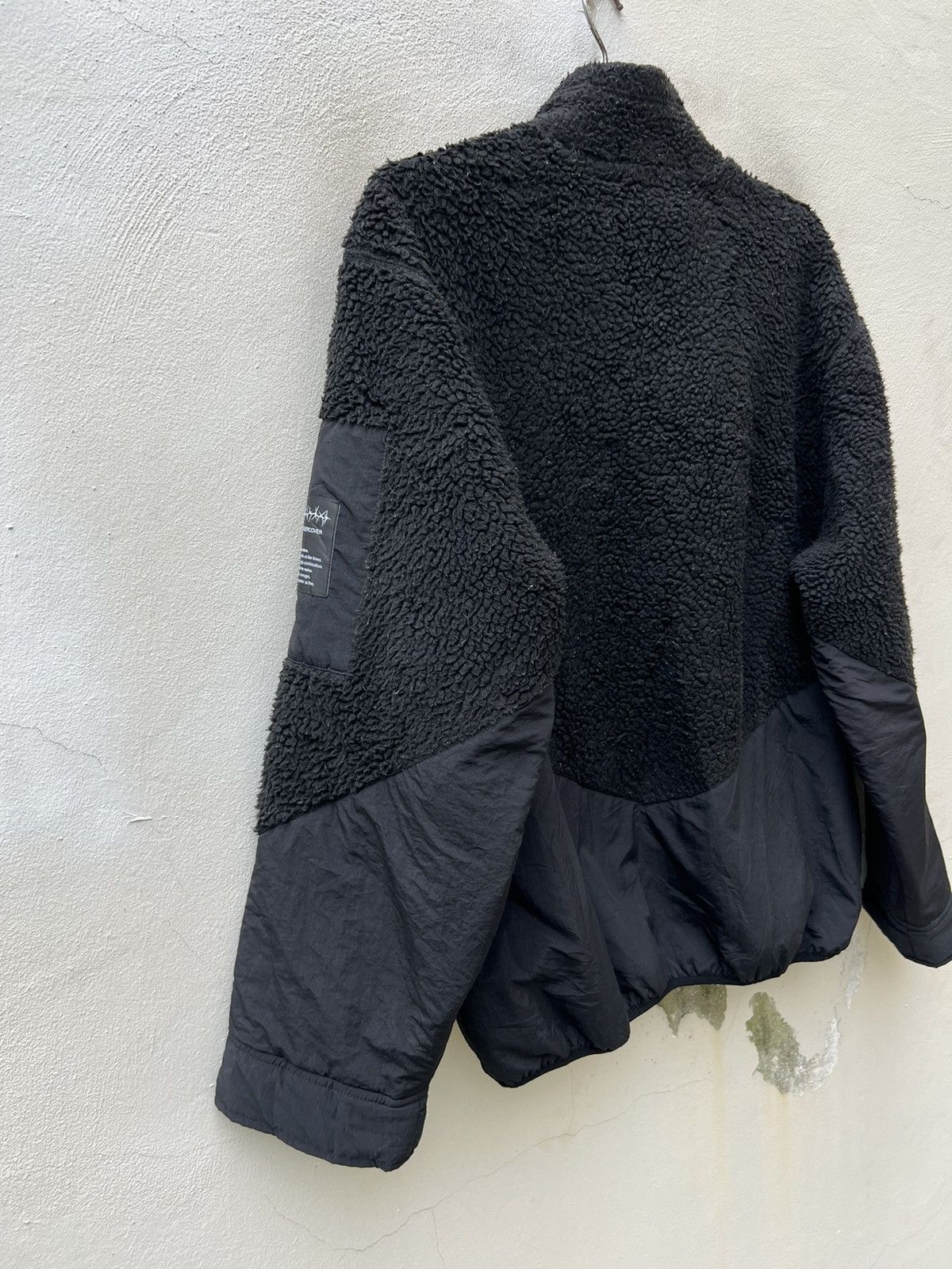 Undercover Undercover X Gu Black Hybrid Fleece Zipper Jacket Size US L / EU 52-54 / 3 - 17 Thumbnail
