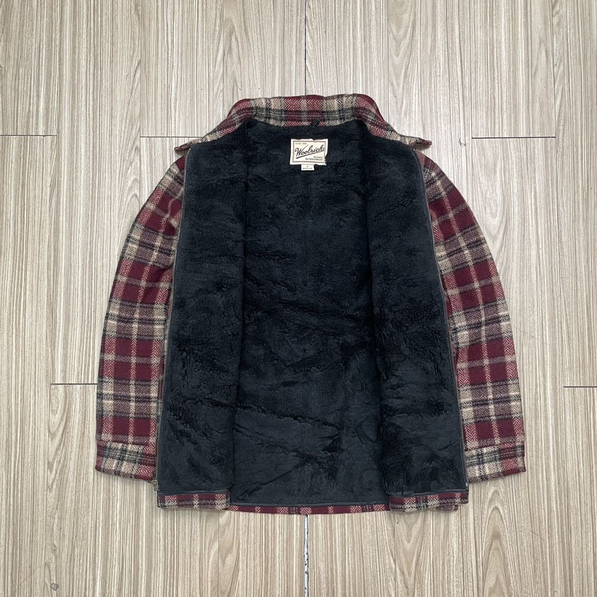 Woolrich Woolen Mills 90’s Woolrich Plaid Sherpa Jacket Size US M / EU 48-50 / 2 - 7 Thumbnail