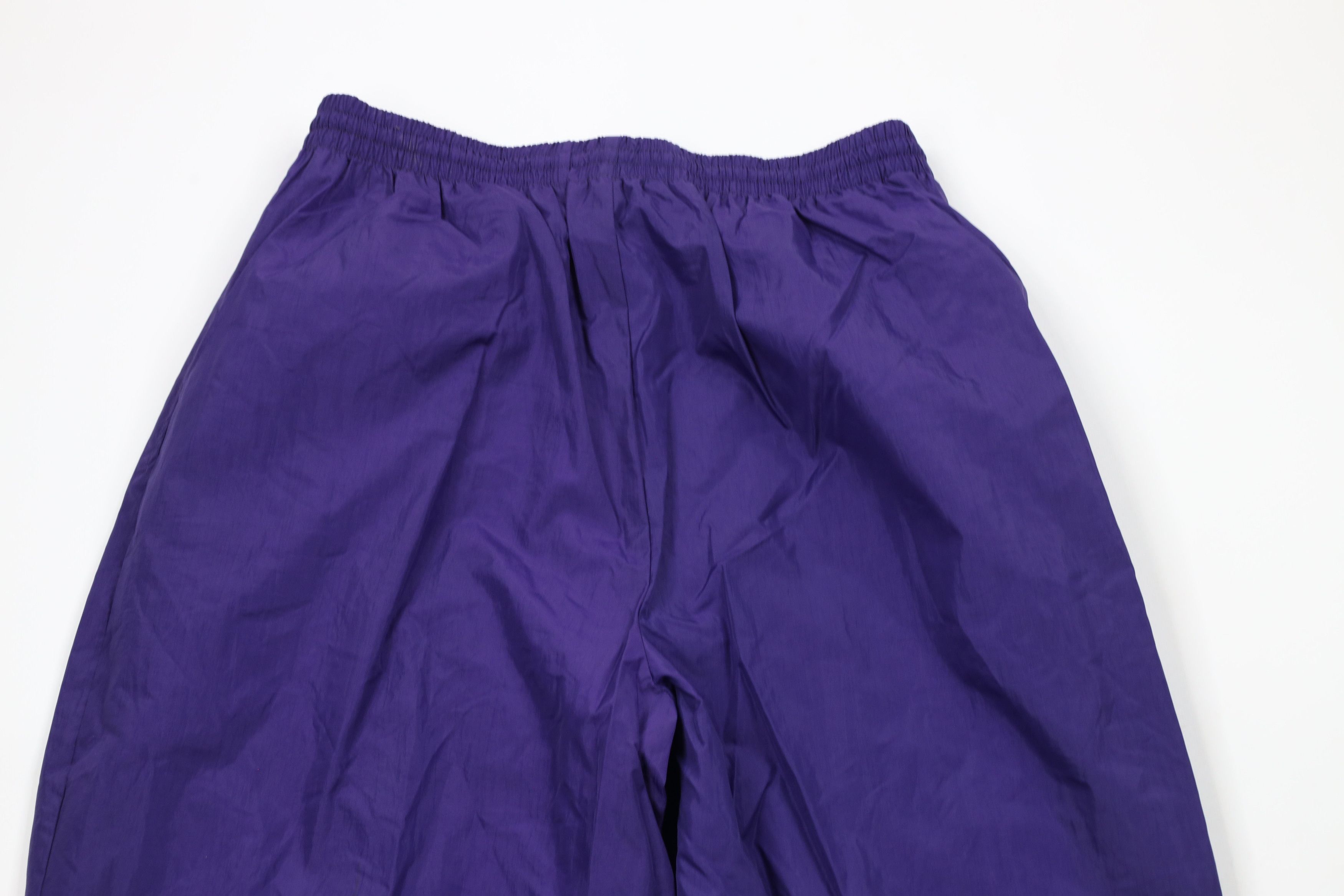 Vintage Vintage 90s Streetwear Blank Lined Windbreaker Joggers Pants Size US 36 / EU 52 - 11 Thumbnail