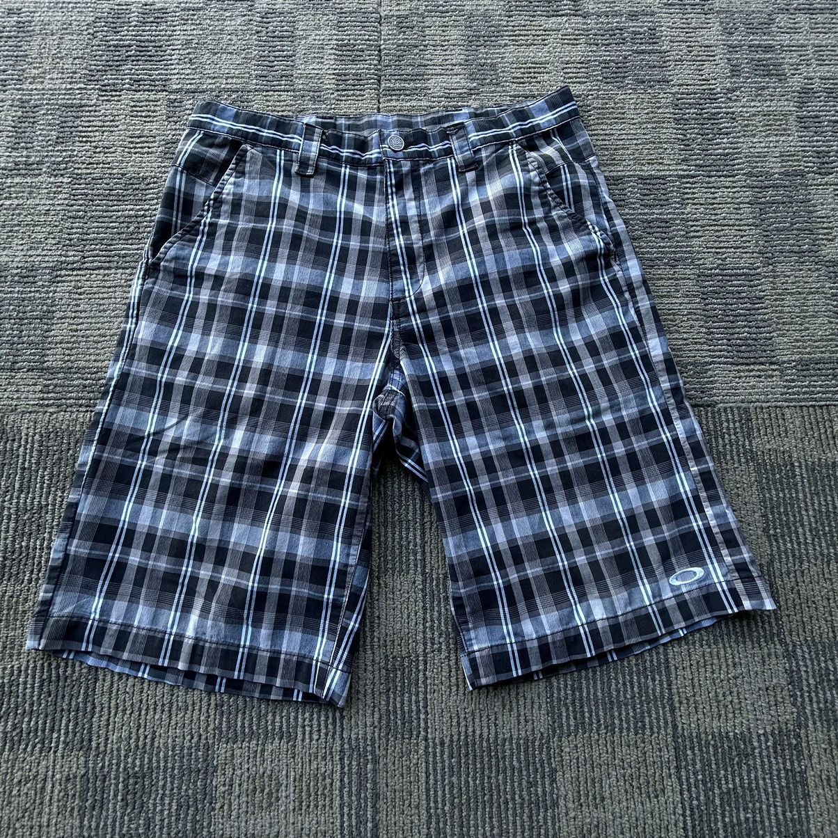 Oakley Vintage Oakley Plaid Striped Shorts Size US 31 - 1 Thumbnail
