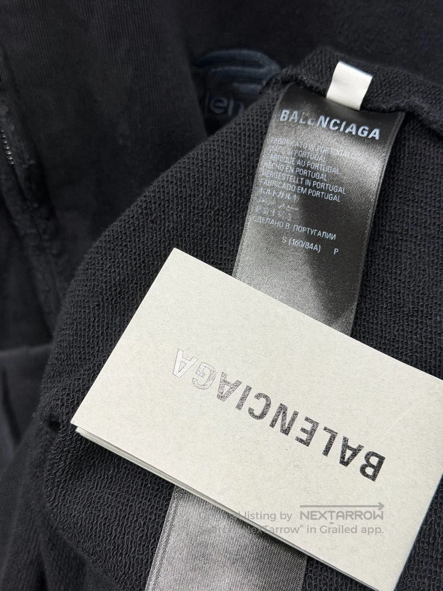 Saint Laurent Paris Balenciaga Black Zip Hoodie Gold Graphics. Size US S / EU 44-46 / 1 - 7 Thumbnail