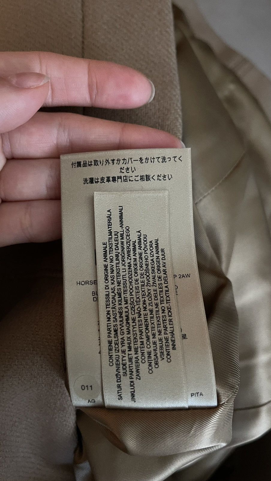 Burberry Burberry Wool Cashmere Belted Coat Beige Size S / US 4 / IT 40 - 15 Thumbnail