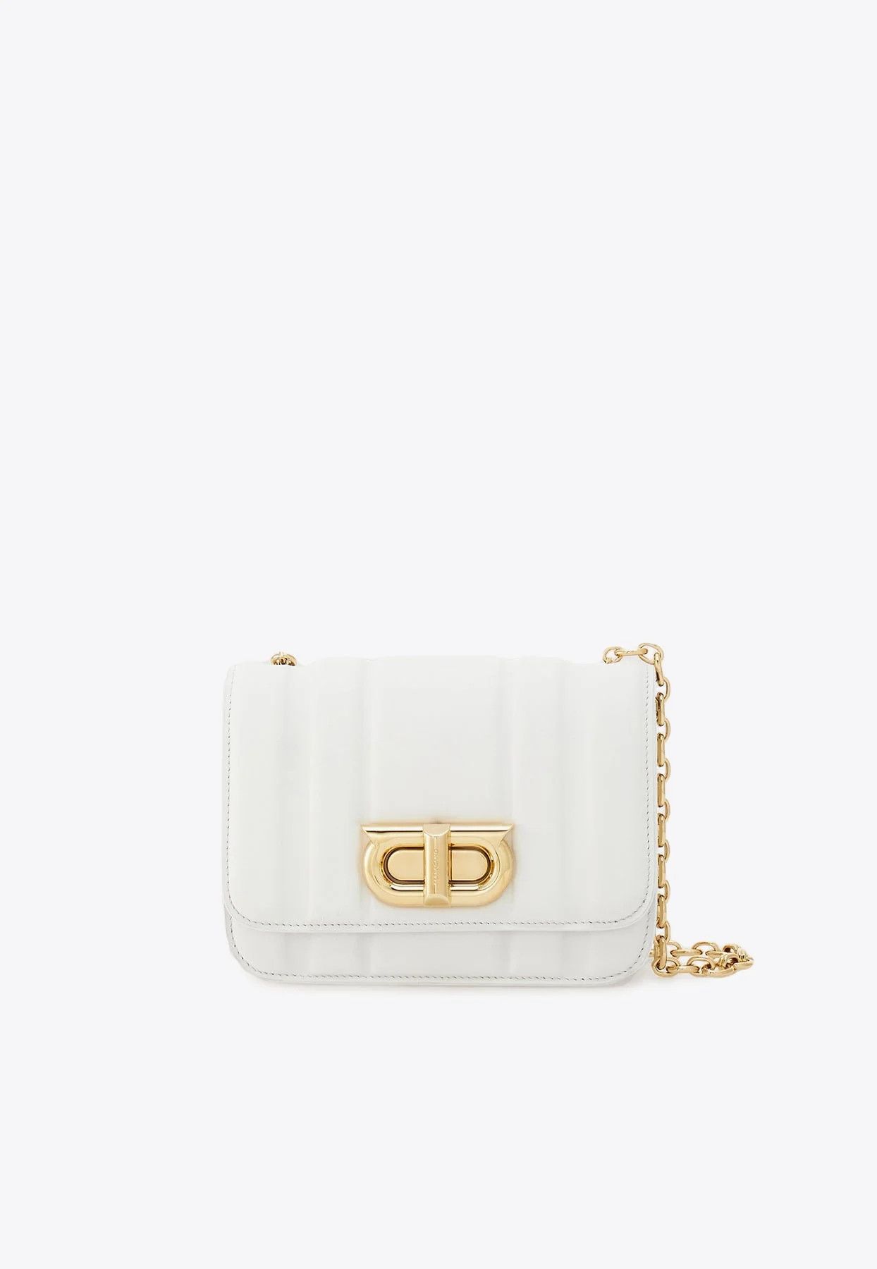 Salvatore Ferragamo o1s1rm0924 Size: OS / Embosse Leather Mini Bag in White Size ONE SIZE - 1 Thumbnail