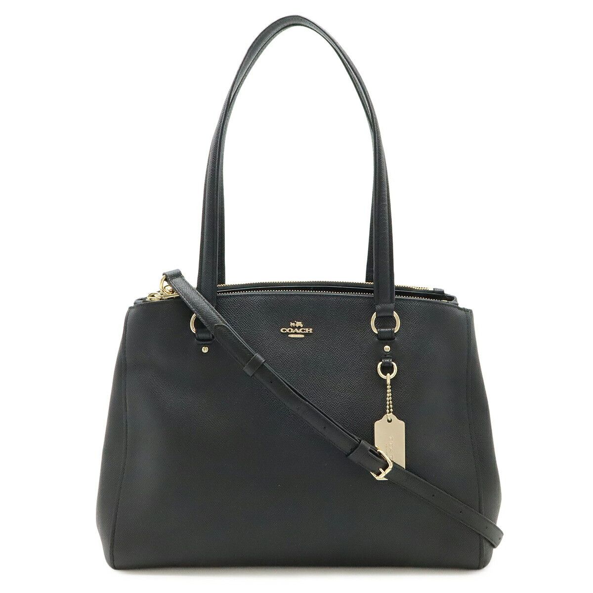 Coach Coach Coach Stanton Leather 2way Bag Leather Shoulder Bag 37148 DUTY FREE for USA Size ONE SIZE - 1 Thumbnail