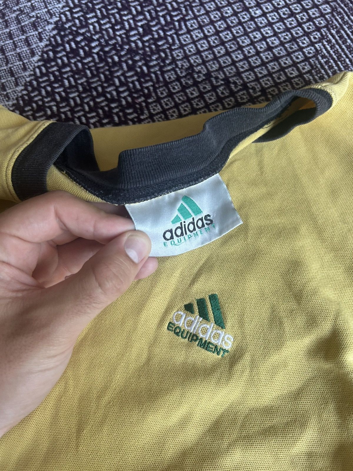 Adidas Adidas Equipment Basic T-shirt Small Logo Size M Sportswear Size US M / EU 48-50 / 2 - 4 Thumbnail