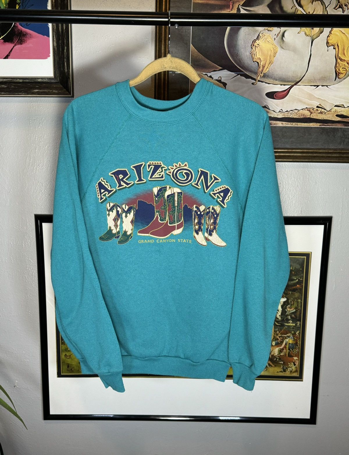 Vintage Vintage Arizona Sweatshirt Size US M / EU 48-50 / 2 - 1 Thumbnail