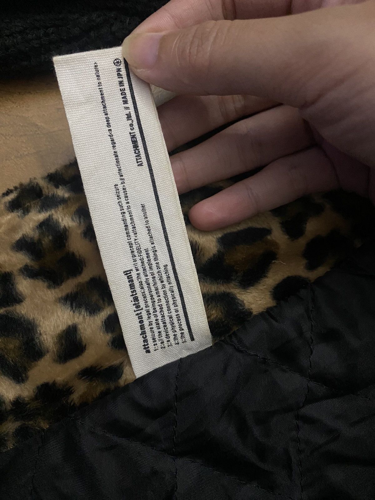 Attachment 2000s Attachment Avant-Garde Leopard Jacket Size US L / EU 52-54 / 3 - 7 Thumbnail
