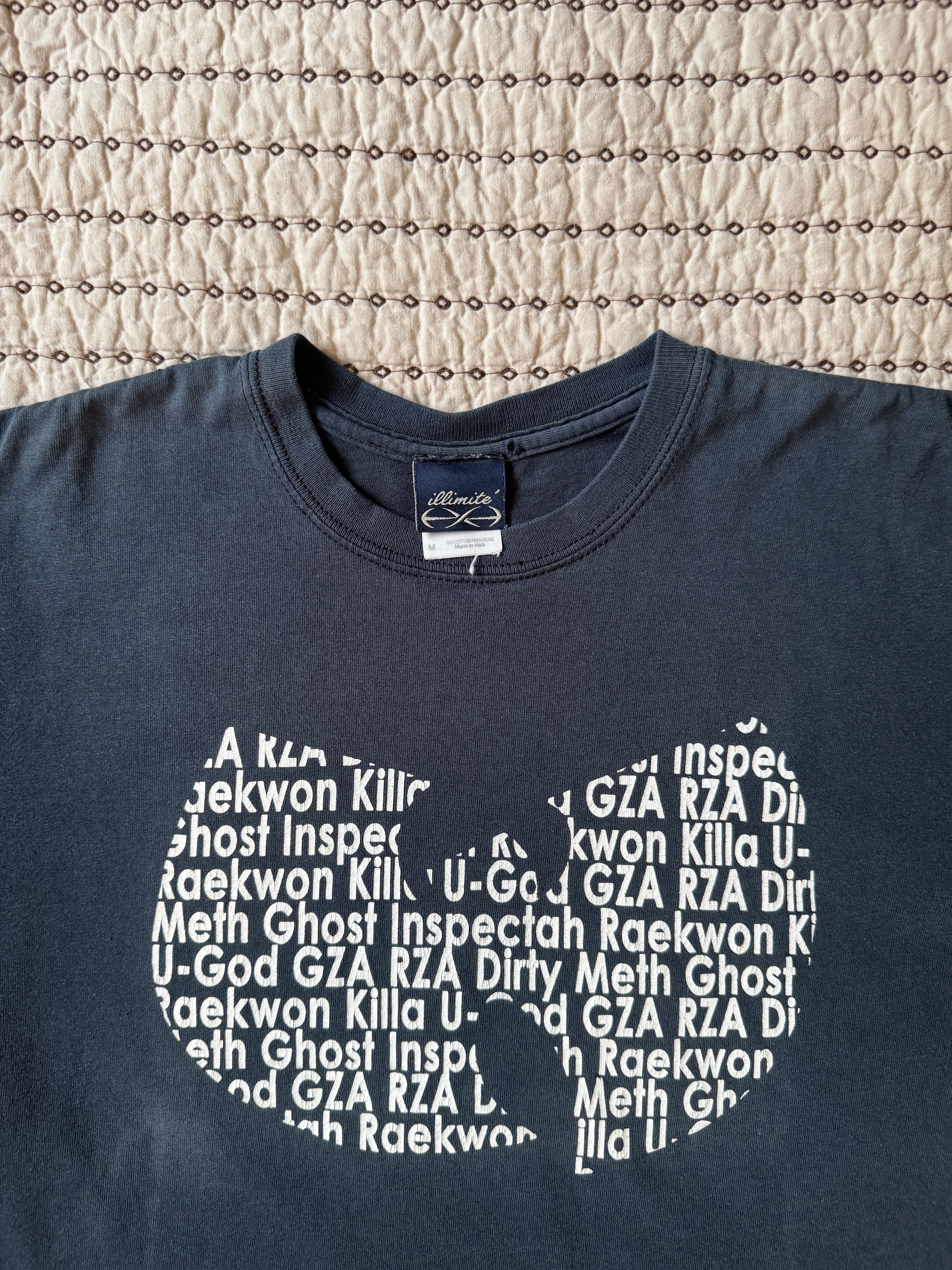 Rap Tees WU TANG TEE - SINGLE-STITCH ILLIMITE (MEDIUM) Size US M / EU 48-50 / 2 - 3 Thumbnail