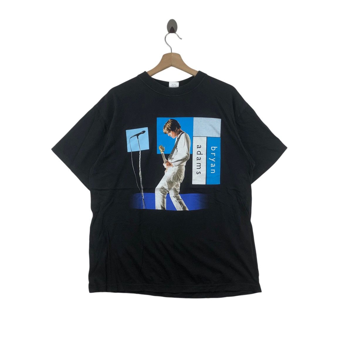 Vintage Vintage 90’ BRYAN ADAMS Waking Up The Neighbours Tee Shirt Size US L / EU 52-54 / 3 - 1 Thumbnail