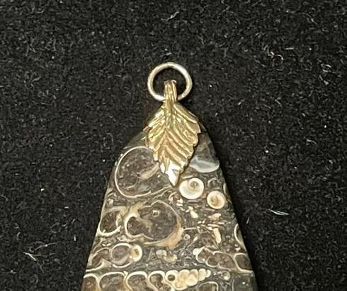 Designer Turritella Fossil Pendant Size ONE SIZE - 3 Thumbnail