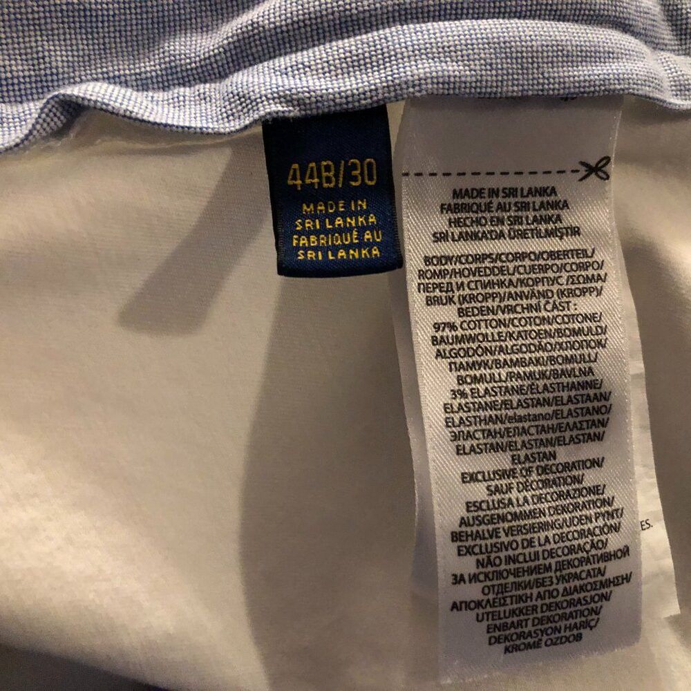 Polo Ralph Lauren POLO RALPH LAUREN BIG&TALL MEN'S COTTON PANTS SIZE: 44B/30 Size US 44 / EU 60 - 7 Thumbnail