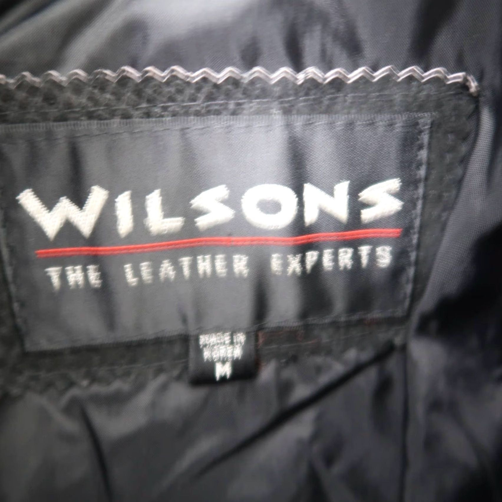 Vintage VINTAGE Wilsons Leather Snake Jacket Leather Suede Feminine 90s Biker Women's M Black Long Sleeve Zip Fall/Winter Casual Womens Size M / US 6-8 / IT 42-44 - 6 Thumbnail