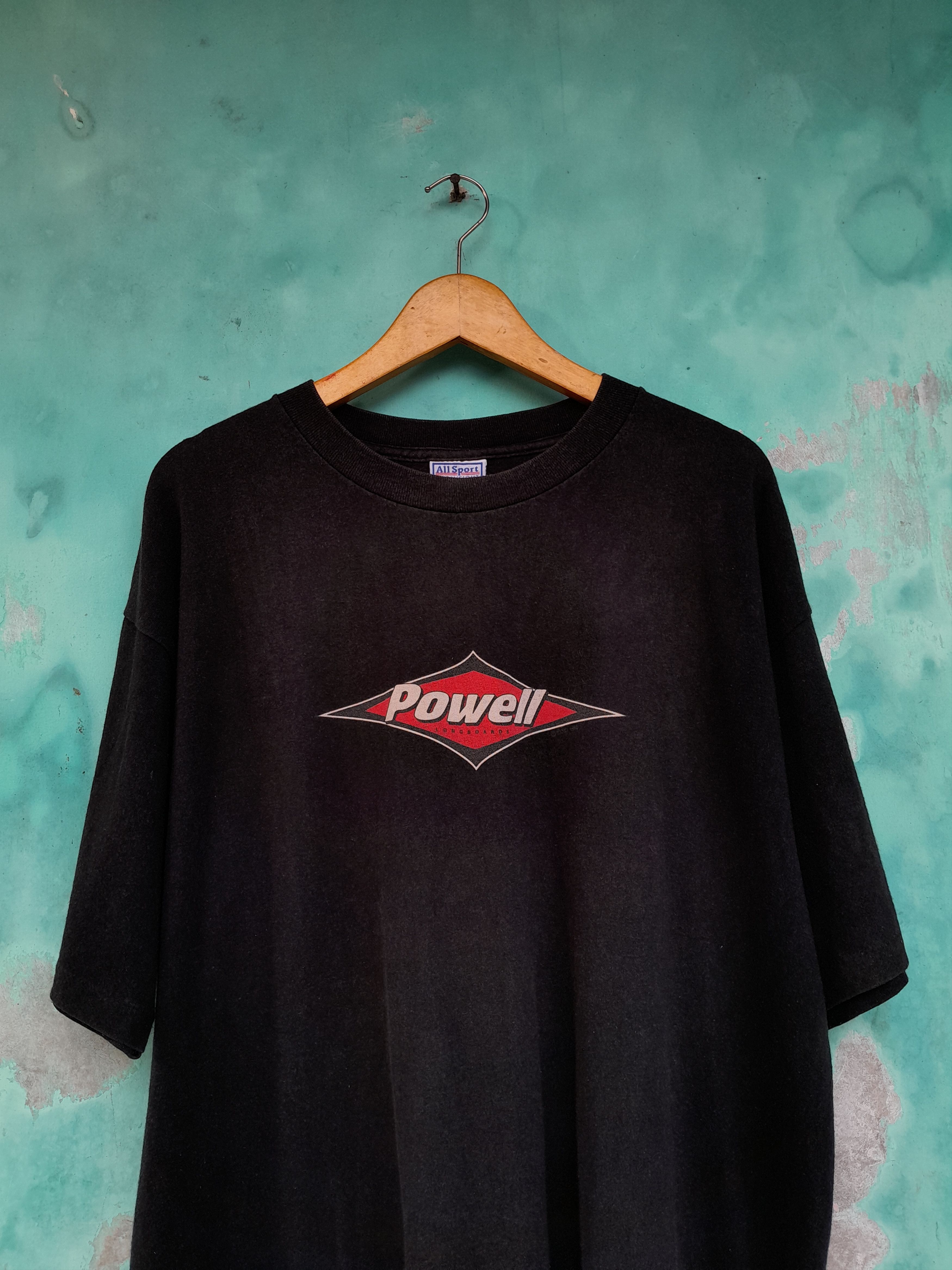 Powell Peralta Vintage 90s powell Skateboard t-shirt Size US L / EU 52-54 / 3 - 3 Thumbnail