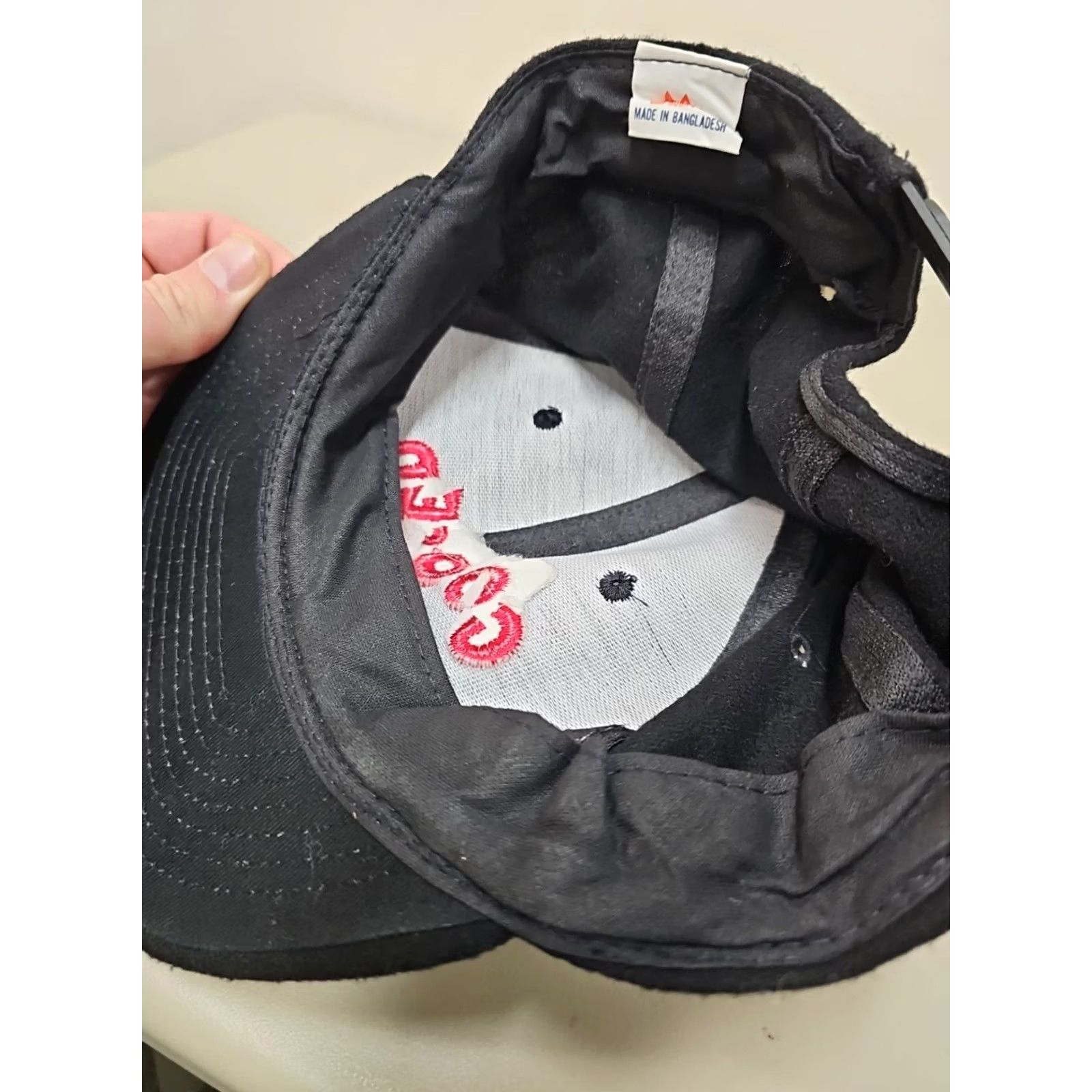 Tillys VINTAGE 90s GO OSED Movie Promo Snapback Black JENNIFER TILLY WAYANS Size ONE SIZE - 5 Thumbnail