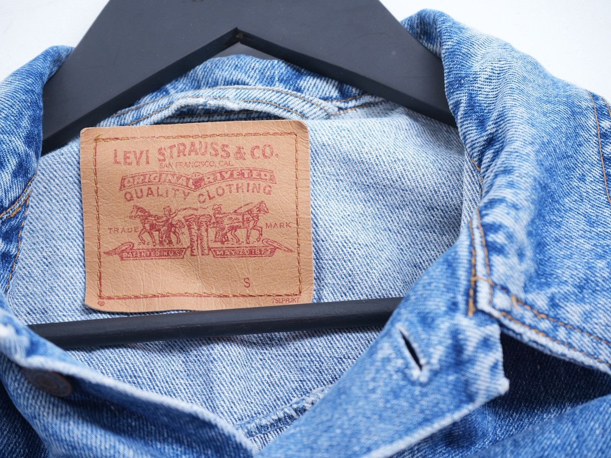 Levi's Vintage Levi’s 75525 Denim Jacket Trucker Size US S / EU 44-46 / 1 - 8 Thumbnail