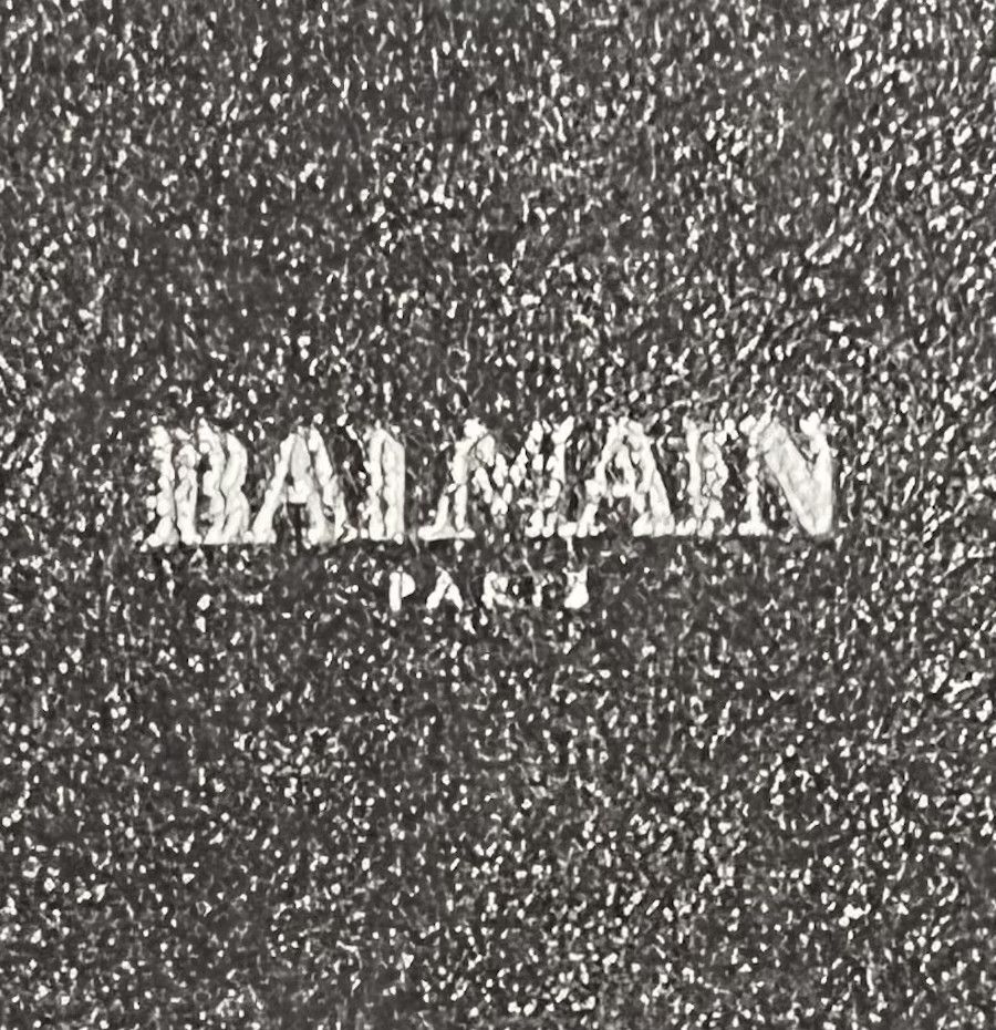 Balmain Balmain Crystal & Leather Cuff Bracelet Size ONE SIZE - 4 Thumbnail