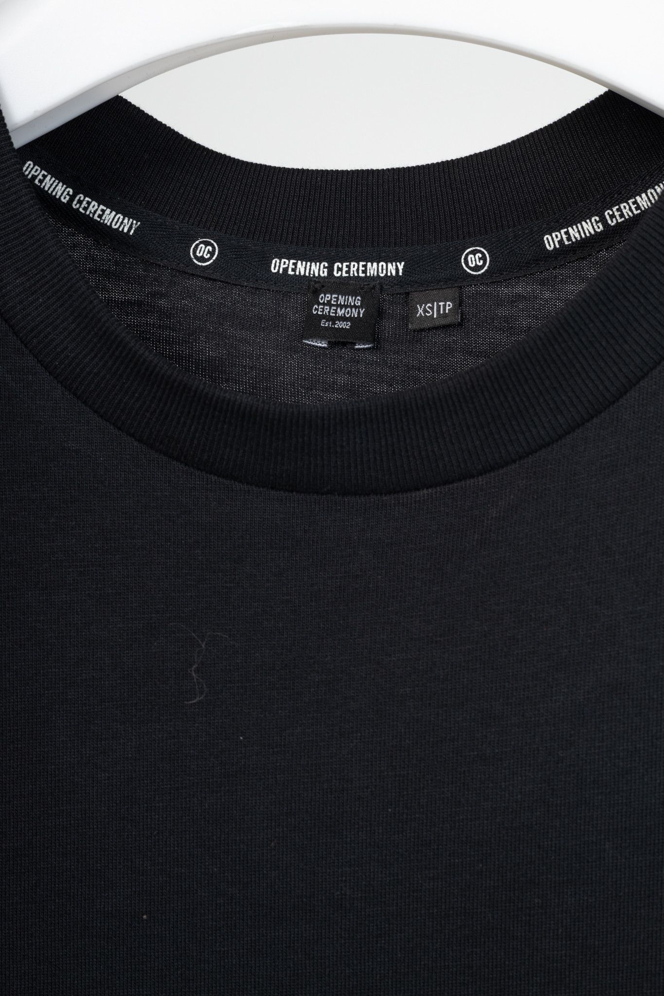 Opening Ceremony Opening Ceremony Black Cotton Flared-Hem Logo T-Shirt Dress Size XS / US 0-2 / IT 36-38 - 4 Thumbnail