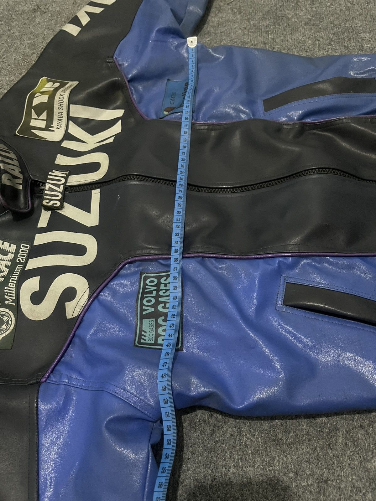 Vintage Fin Fin 2000s Racing Motorcycles Vintage Leather Jacket Size US S / EU 44-46 / 1 - 14 Thumbnail