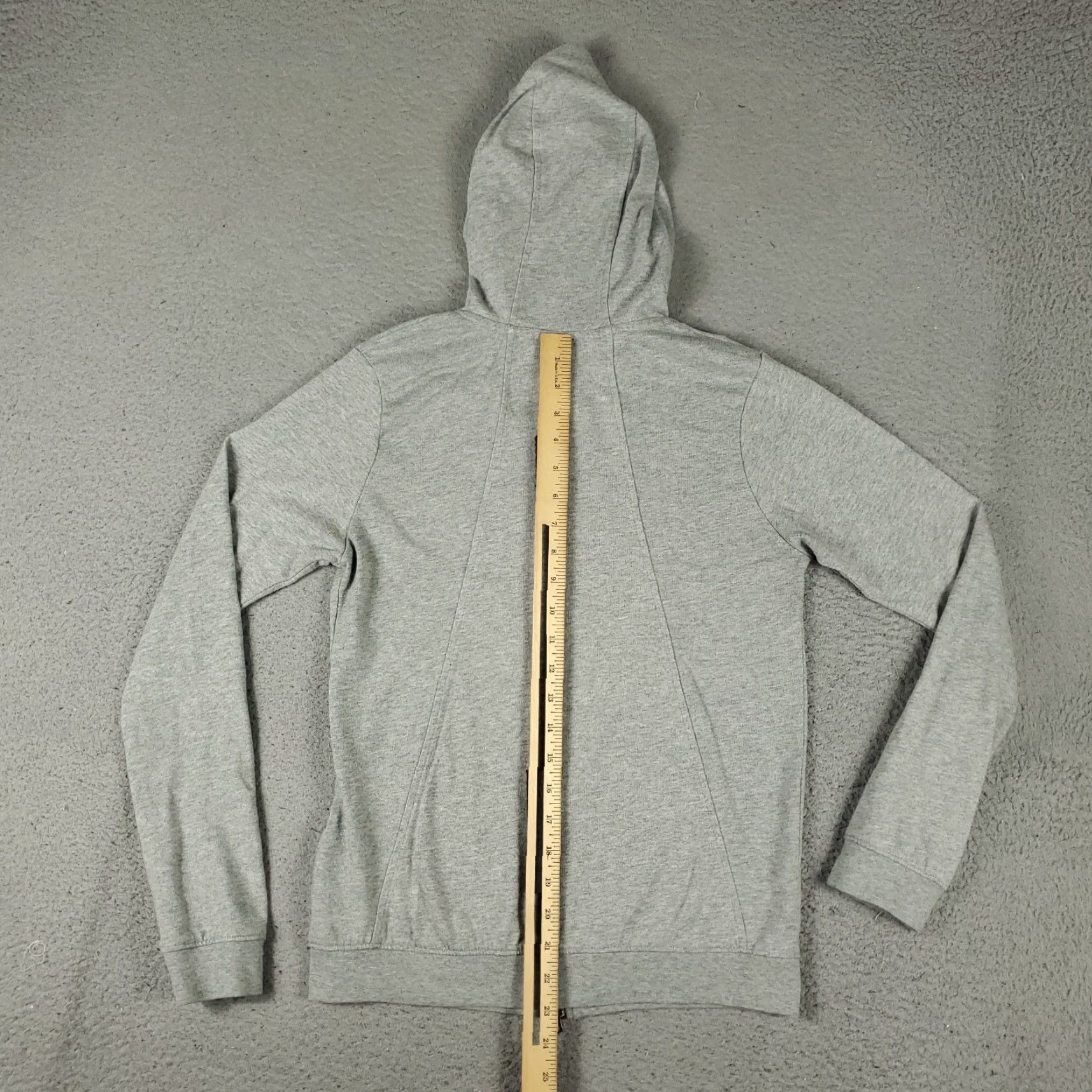 Nike Nike Sweater Hoodie Women Size Small Gray Full Zip Pockets Swoosh Sweatshirt - Casual Workwear Size S / US 4 / IT 40 - 5 Thumbnail