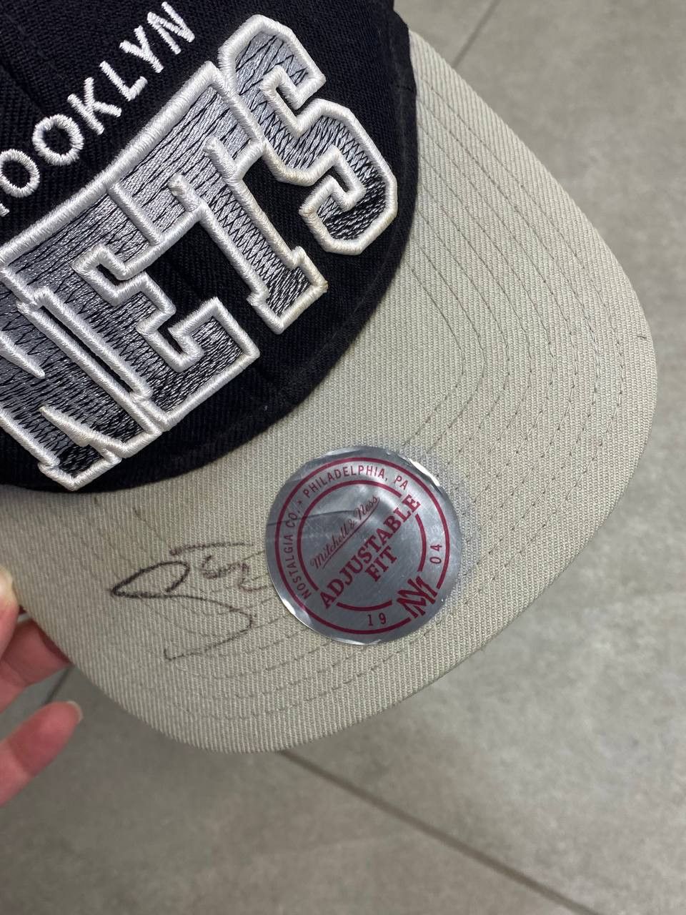 Mitchell & Ness Brooklyn Nets Signature Justin Bieber Cap Size ONE SIZE - 9 Thumbnail
