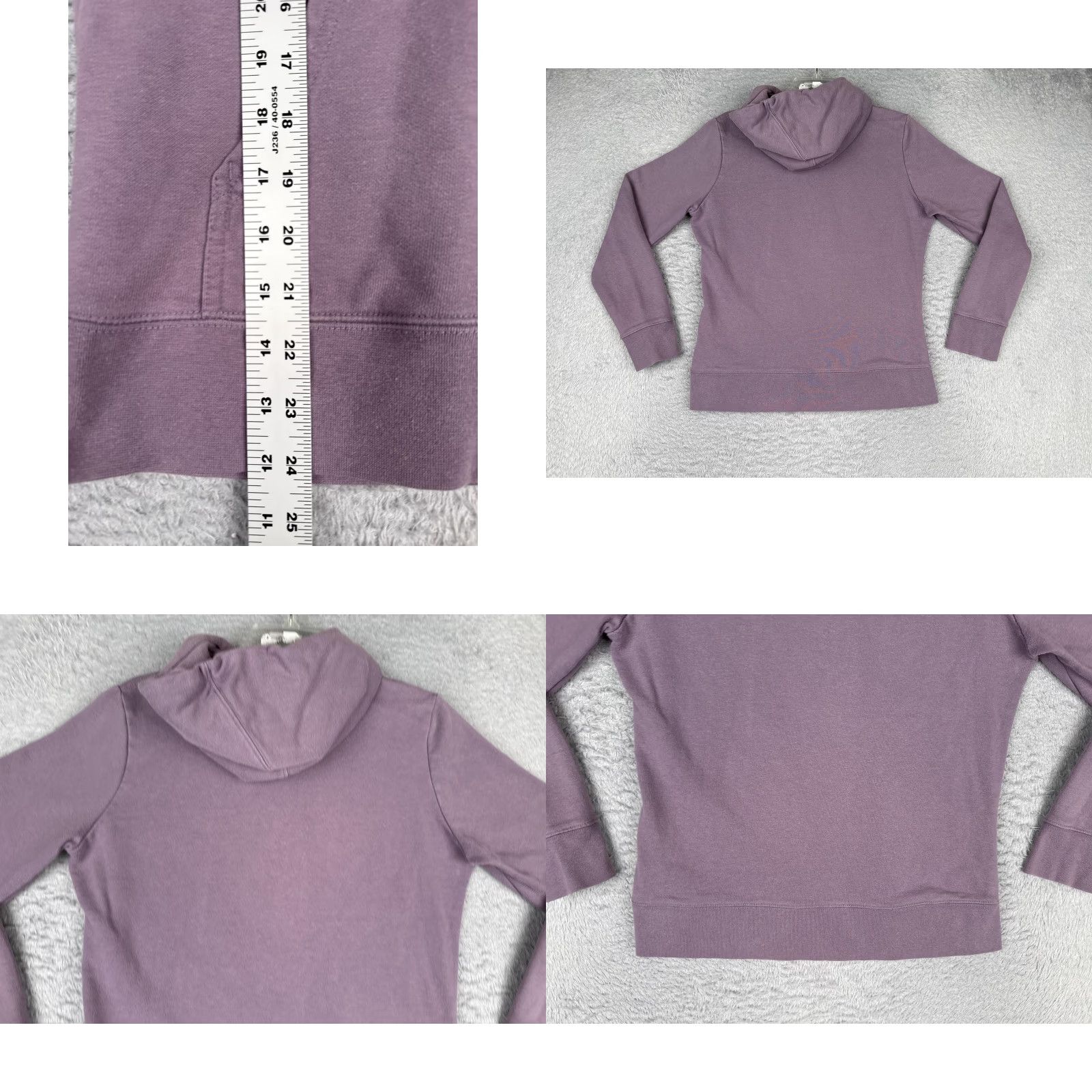 The North Face The North Face Hoodie Womens Medium Purple Manhattan Running Company Sweatshirt Size M / US 6-8 / IT 42-44 - 9 Thumbnail