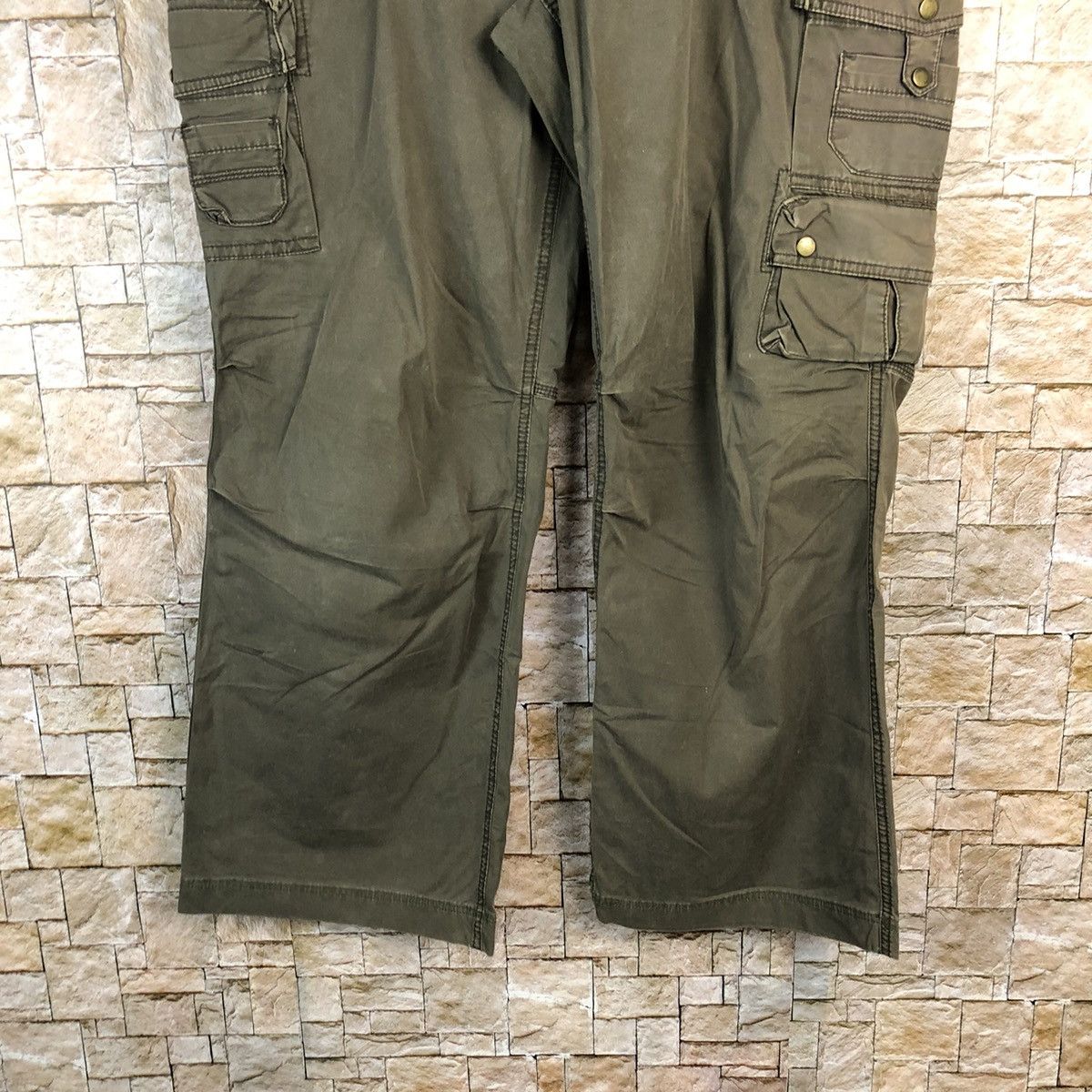 Other Courtenay Green Cargo Multipocket Pants #A965 Size 32" / US 10 / IT 46 - 6 Thumbnail
