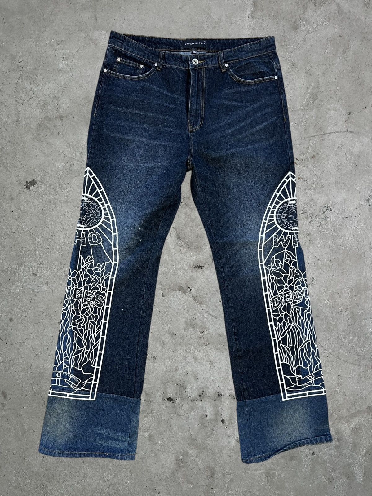 Who Decides War WDW Denims Size US 36 / EU 52 - 1 Thumbnail