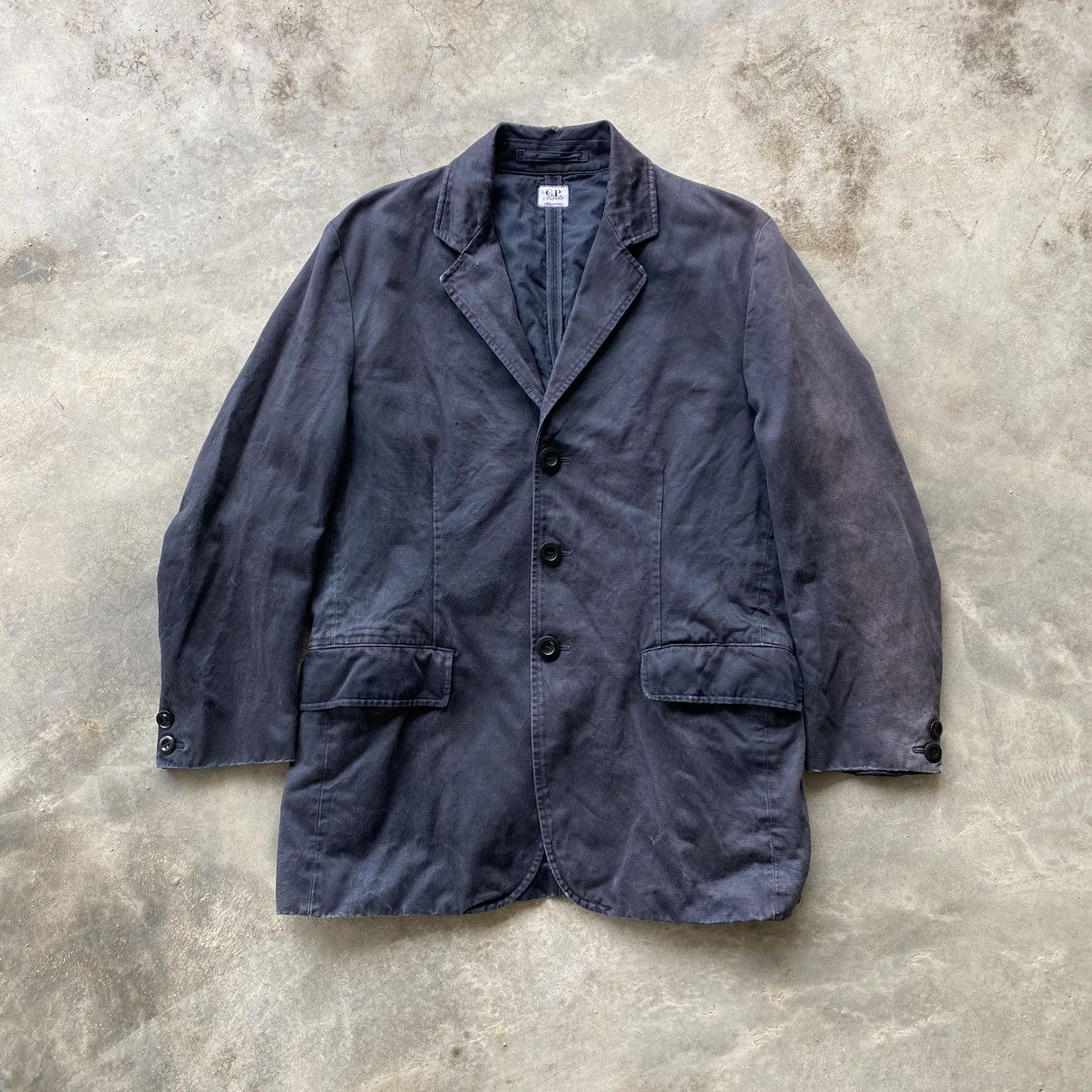 C.P. Company Distressed CP COMPANY Collection Sunfaded Blazer Coat Size US S / EU 44-46 / 1 - 1 Thumbnail