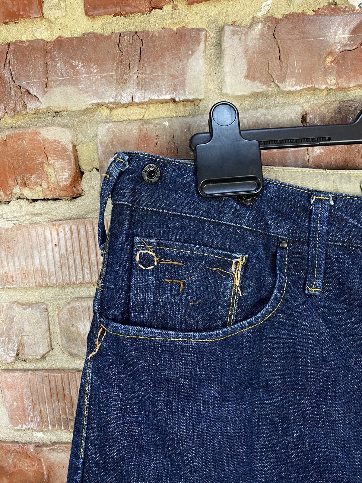G-Star G-Star Raw Lumber Original Handcrafted Selvedge Denim Jeans Size US 36 / EU 52 - 7 Thumbnail