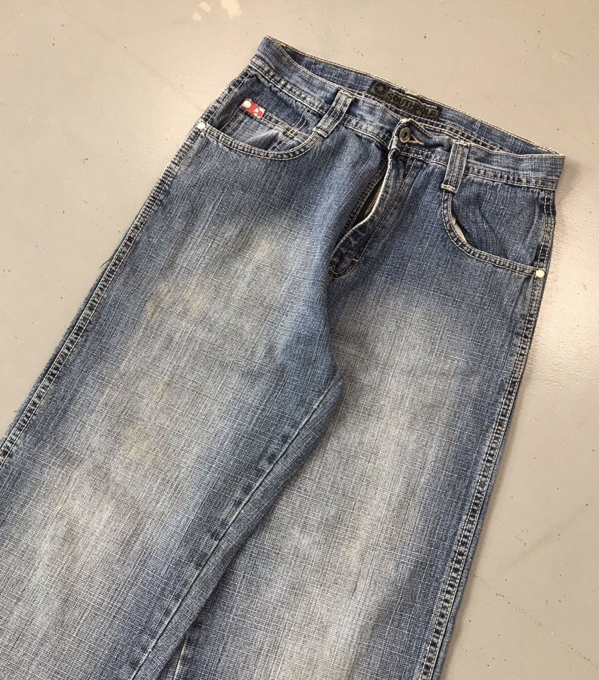 Southpole Vintage souhtpole black tab denim Size US 28 / EU 44 - 2 Thumbnail
