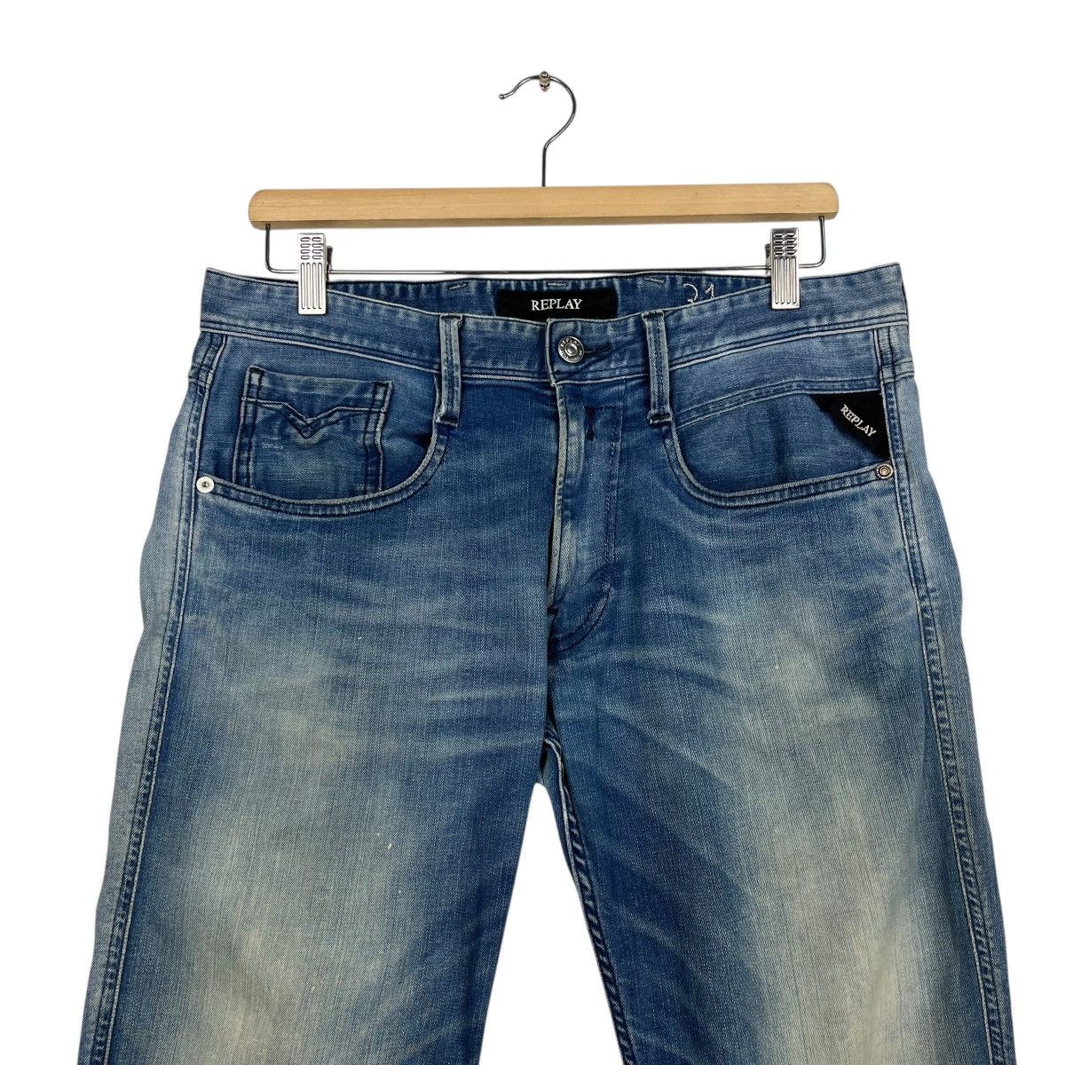 Replay Vintage Replay Distressed Denim Jeans Size US 32 / EU 48 - 2 Thumbnail