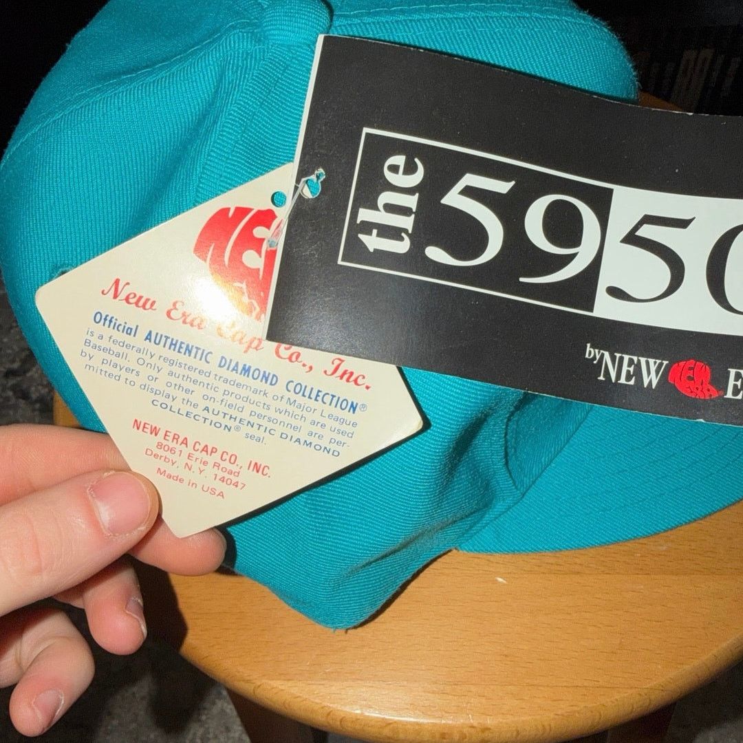 New Era New Era The 59/50 VNTG 90s Florida Marlins Hat Size 71/2 NWT Size ONE SIZE - 6 Thumbnail
