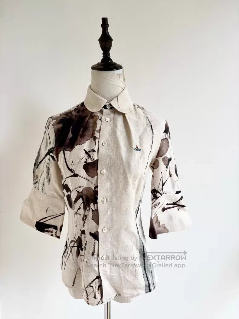 Vivienne Westwood Vivienne Westwood Green Shirt Size S / US 4 / IT 40 - 1 Thumbnail