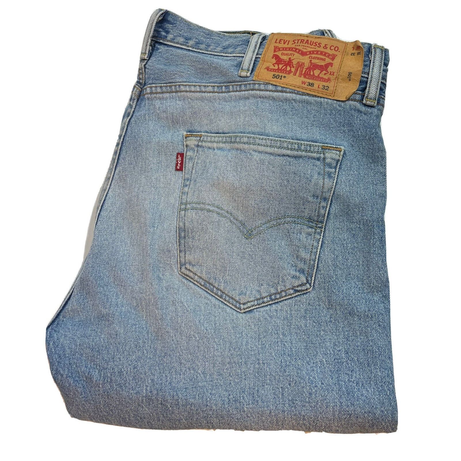 Levi's Levi Button Fly 501 38x32 Size US 38 / EU 54 - 1 Thumbnail