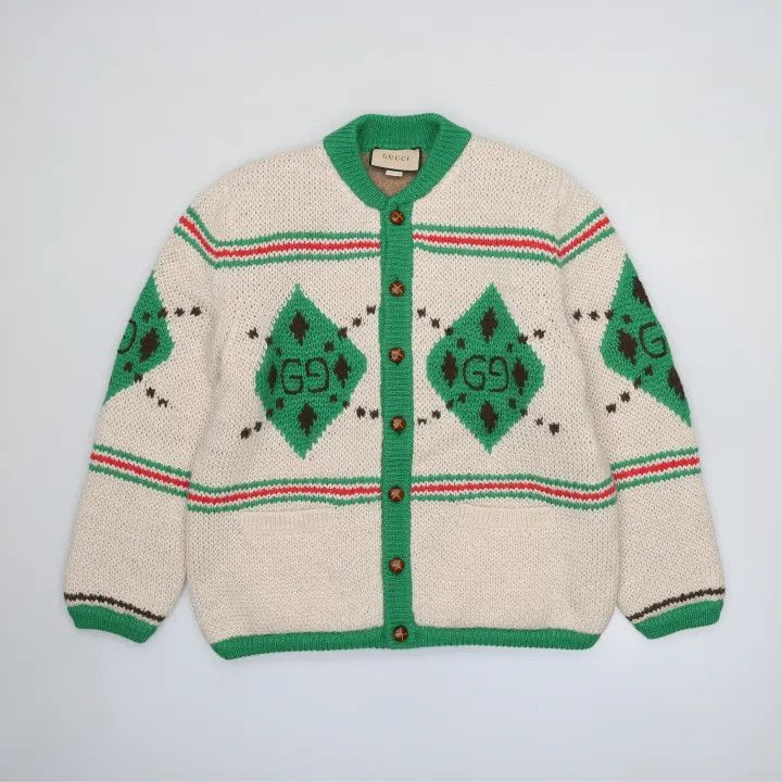 Gucci Gucci Alpaca Cardigan for Women in Ivory-2507 Size L / US 10 / IT 46 - 8 Thumbnail
