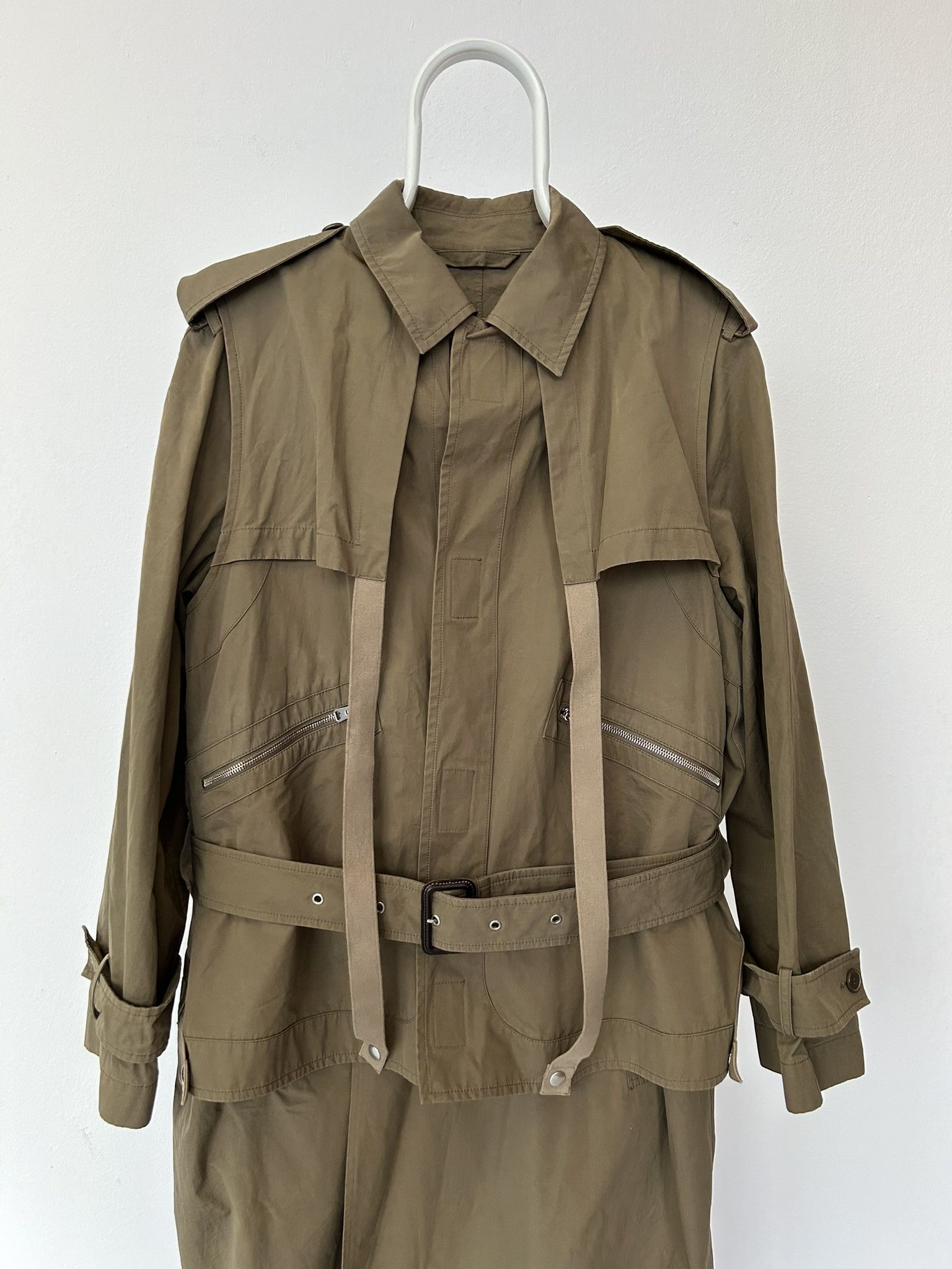 Stella McCartney 2019 Stella McCartney oversized layered trench coat Size US M / EU 48-50 / 2 - 11 Thumbnail