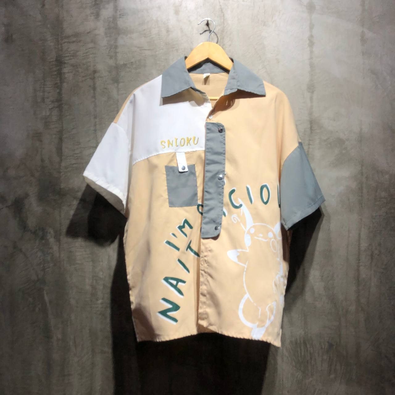 Other I’m Natiutspid custome button down short sleeves Size US L / EU 52-54 / 3 - 1 Thumbnail