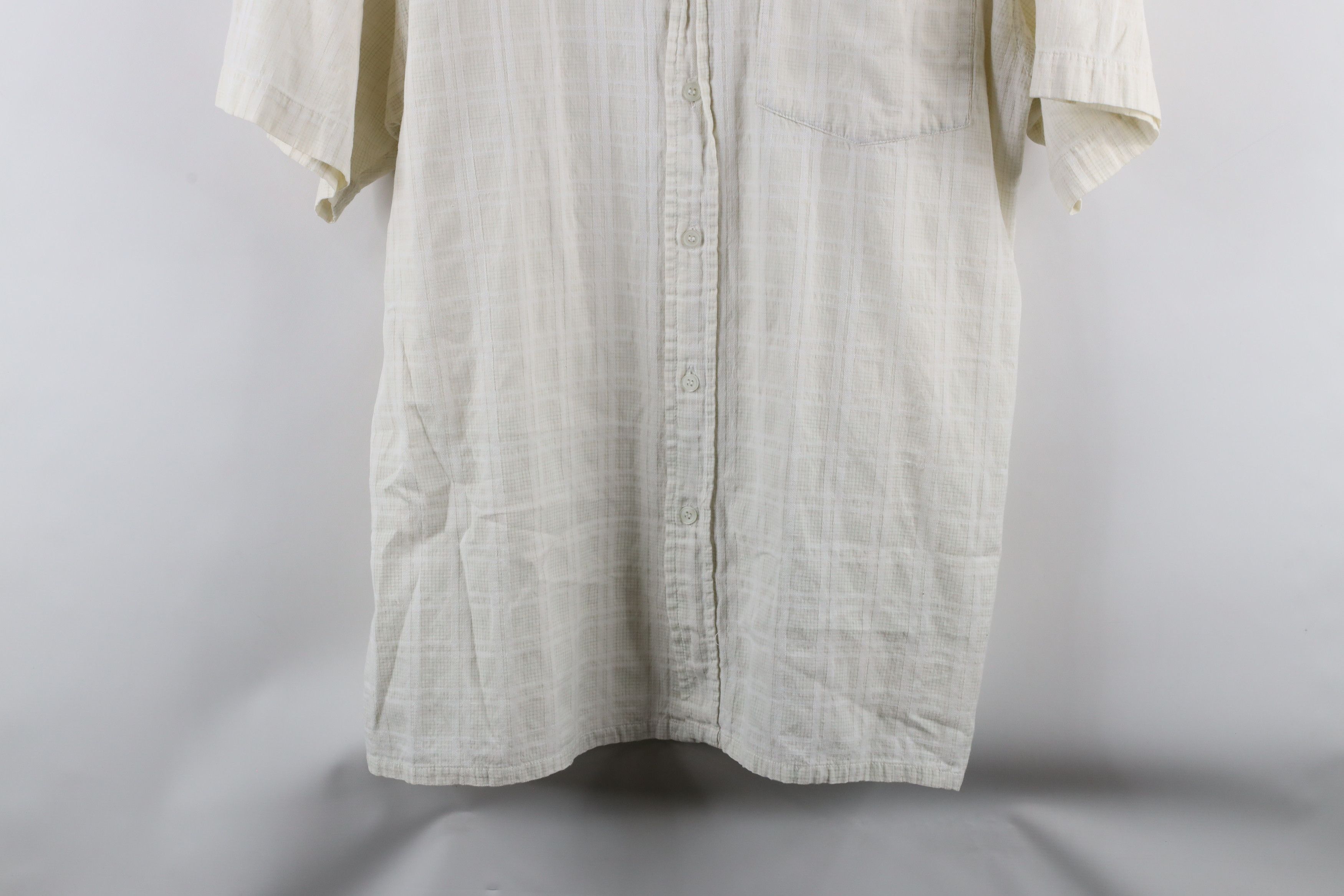 Vintage Vintage 90s Streetwear Short Sleeve Collared Button Shirt Size US XL / EU 56 / 4 - 3 Thumbnail
