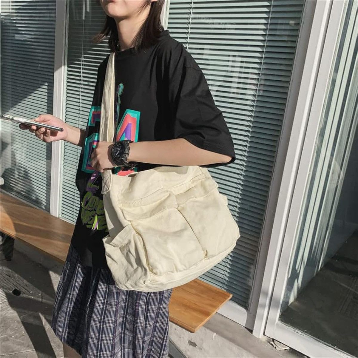 Vintage Y2K Cargo Bag Size ONE SIZE - 2 Thumbnail