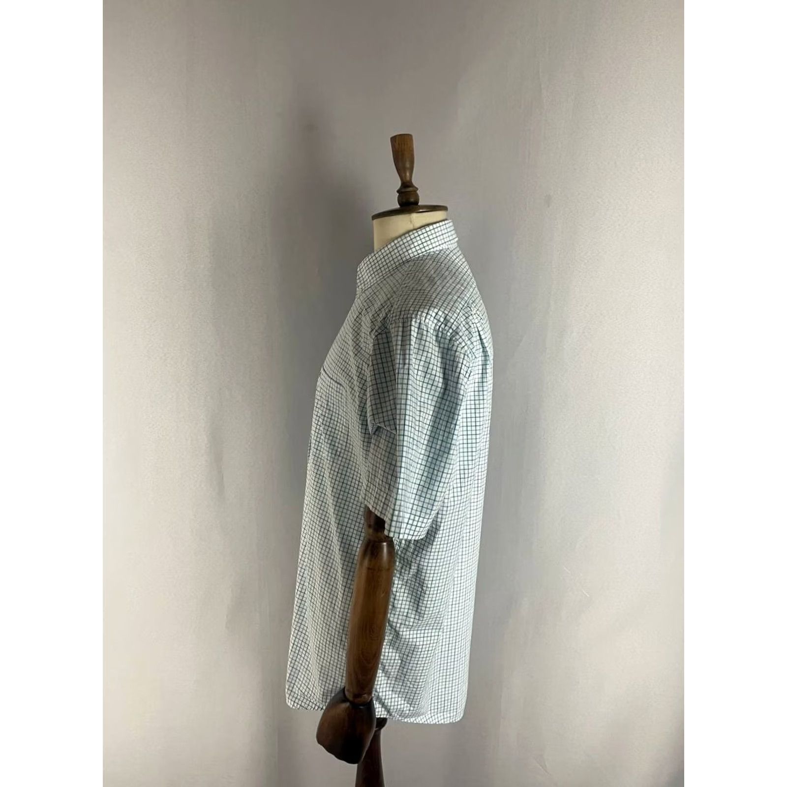 Lacoste Lacoste Button-Down Shirt Mens 44 Blue & White Gingham Pattern Regular-Fit Shirt Size US XXL / EU 58 / 5 - 6 Thumbnail