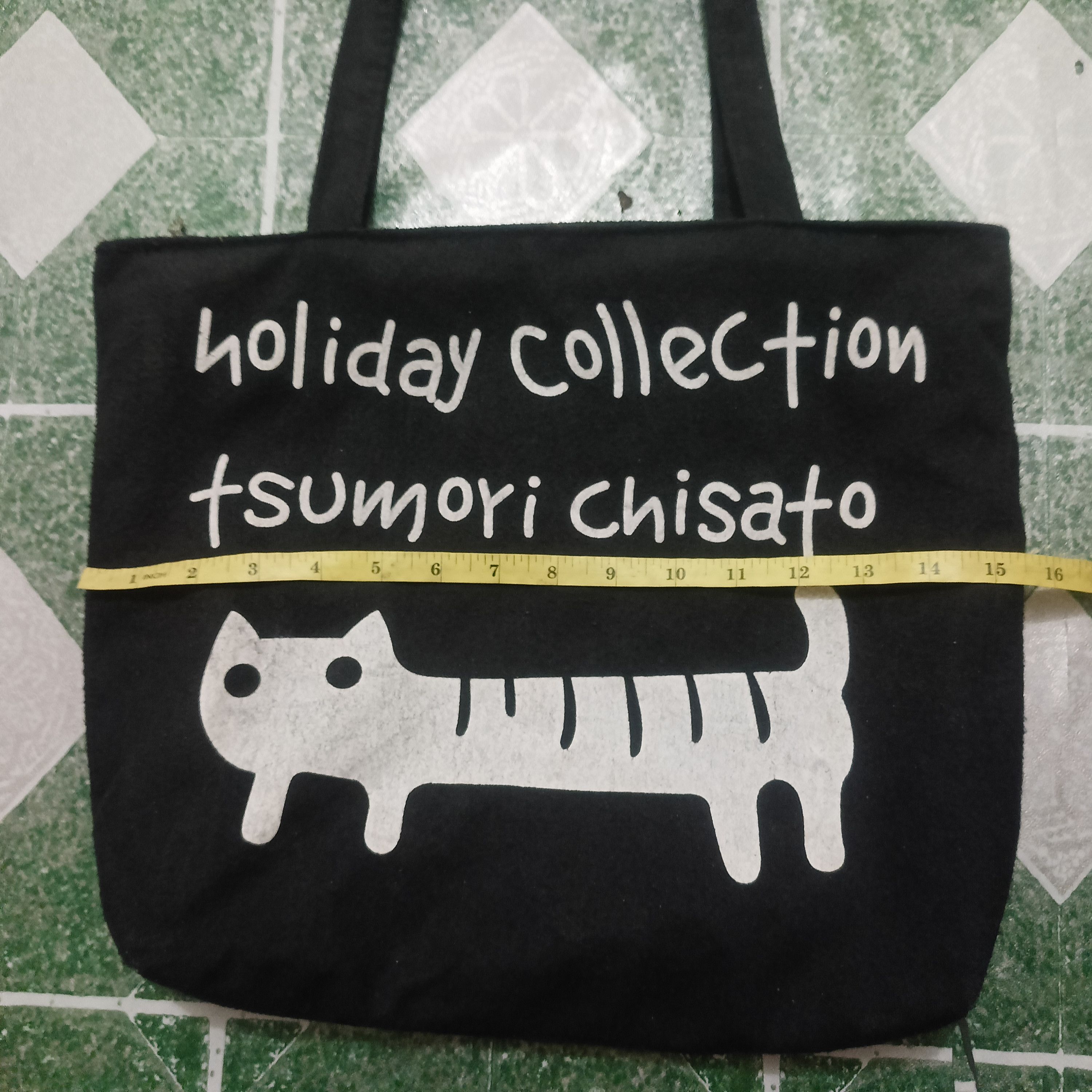 Issey Miyake × Japanese Brand × Tsumori Chisato Rare!!! Tsumori Chisato Tote bag big cat iconic logo Size ONE SIZE - 12 Thumbnail