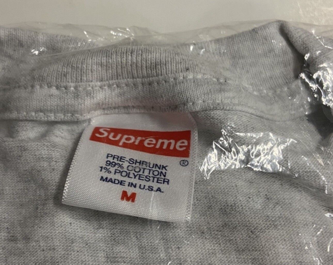 Supreme Supreme Lovers Tee NEW Ash Grey FW20 Men’s Size US M / EU 48-50 / 2 - 4 Thumbnail