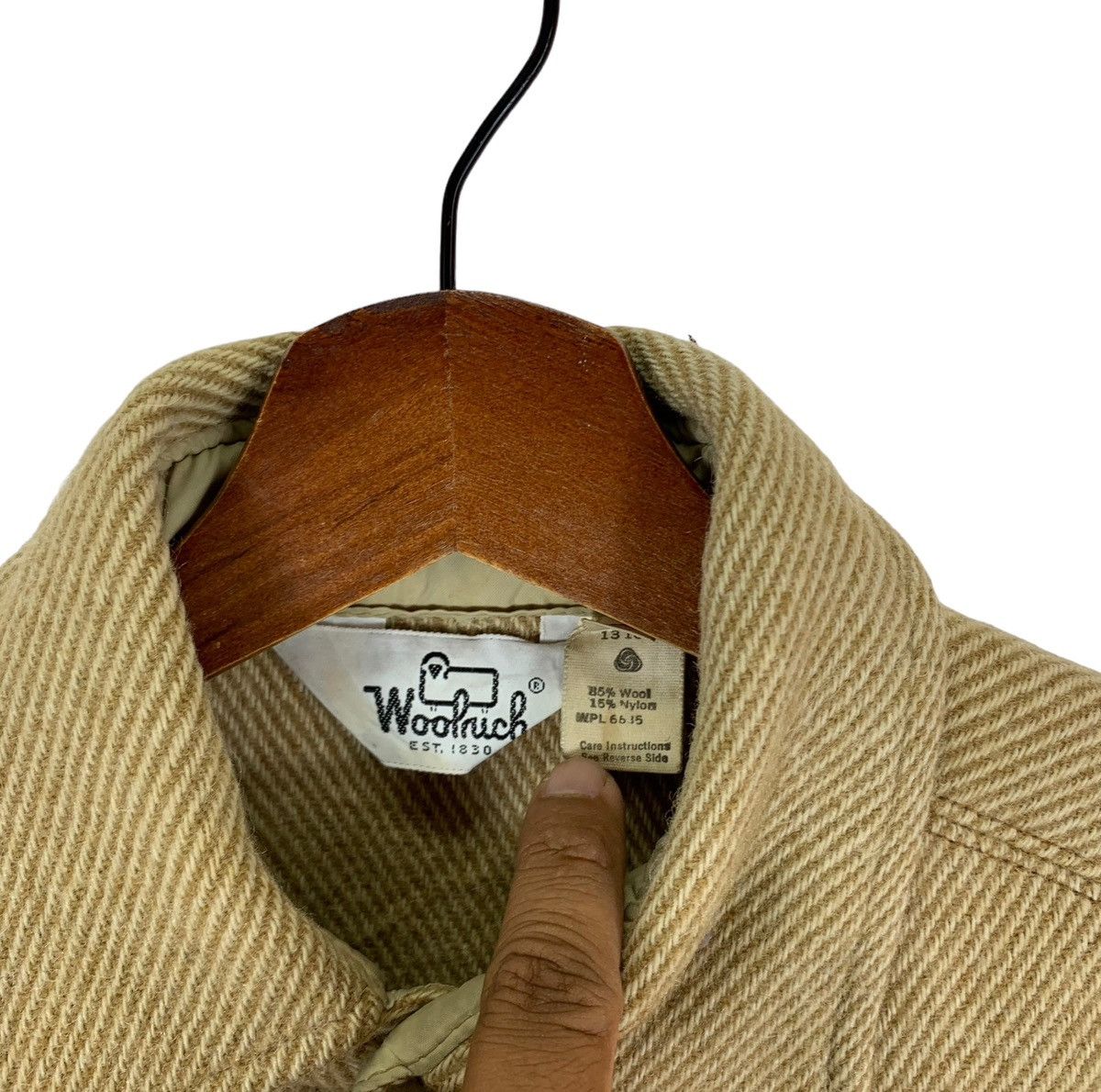 Vintage × Woolrich Woolen Mills VINTAGE WOOLRICH WOOLEN MILLS WOOL BUTTON JACKET Size US M / EU 48-50 / 2 - 5 Thumbnail