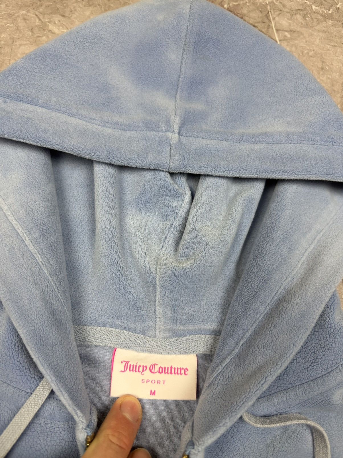 Juicy Couture Juicy Couture zip-up hoodie velvet y2k 00s Size M / US 6-8 / IT 42-44 - 7 Thumbnail