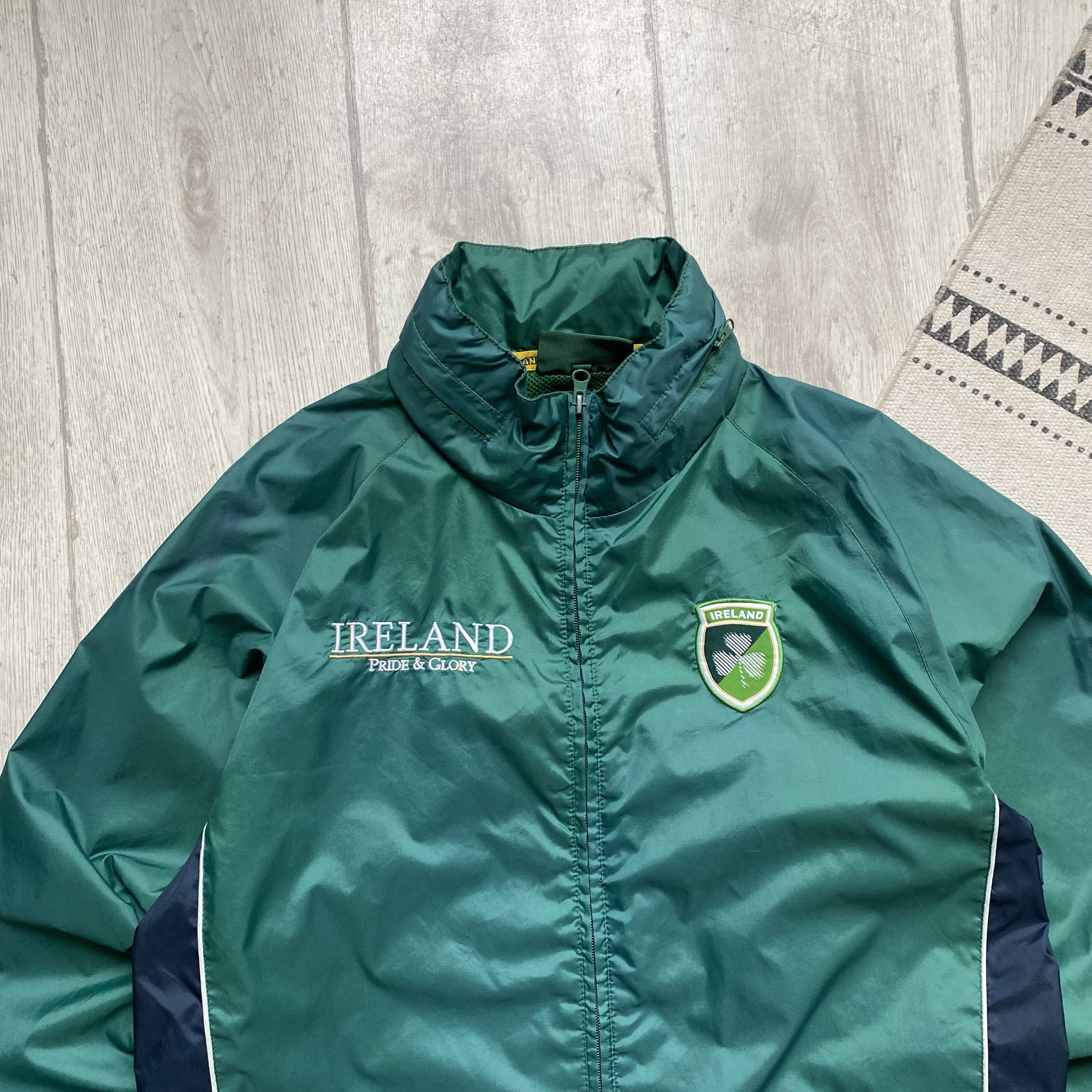 Canterbury of New Zealand ☘️Vintage Faded Ireland Rugby nylon jacket light Windbreaker Size US M / EU 48-50 / 2 - 2 Thumbnail