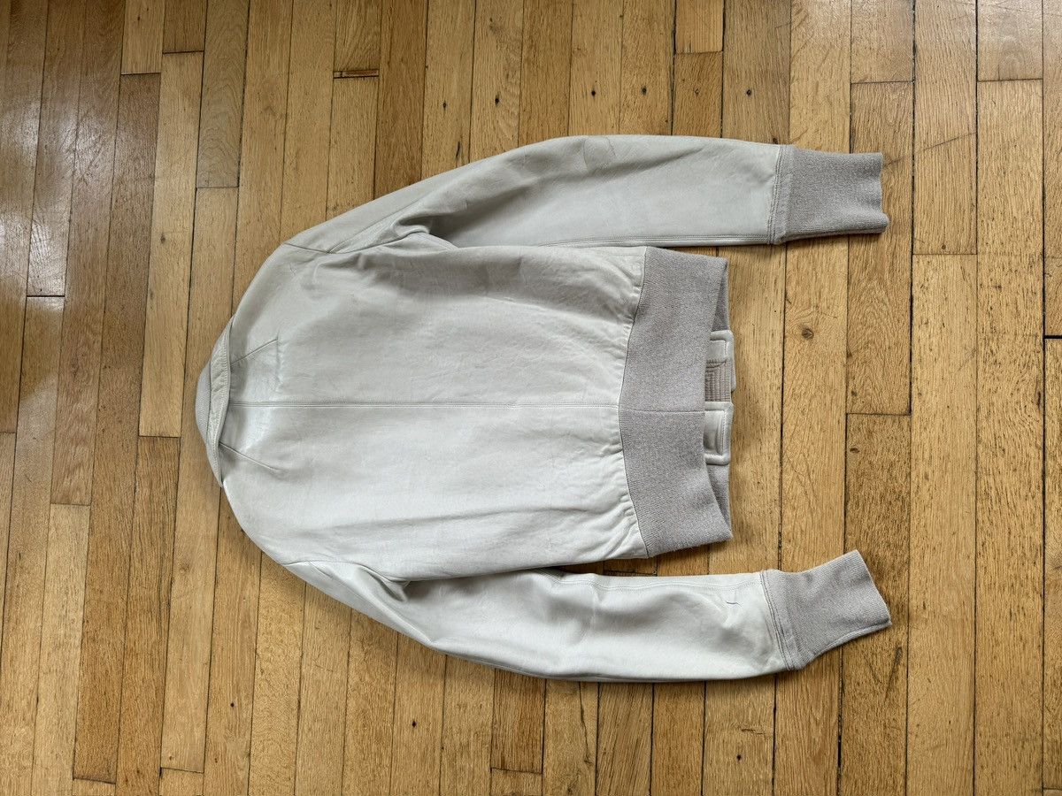Rick Owens Rick Owens White/Cream Leather Jacket (Rare) Size US M / EU 48-50 / 2 - 2 Thumbnail