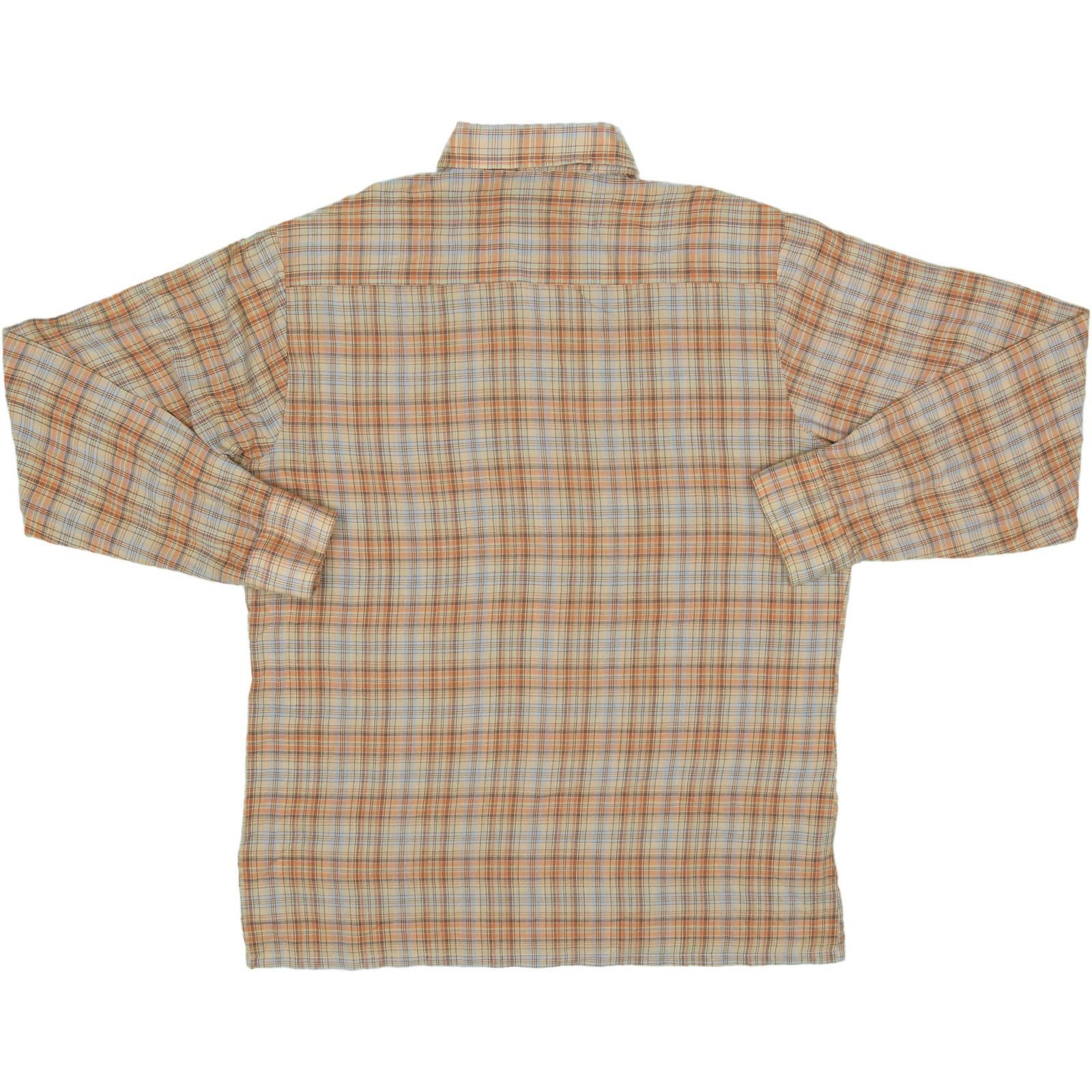 Levi's Vintage Levis Plaid Flannel Shirt Big E Tab Size US M / EU 48-50 / 2 - 2 Thumbnail