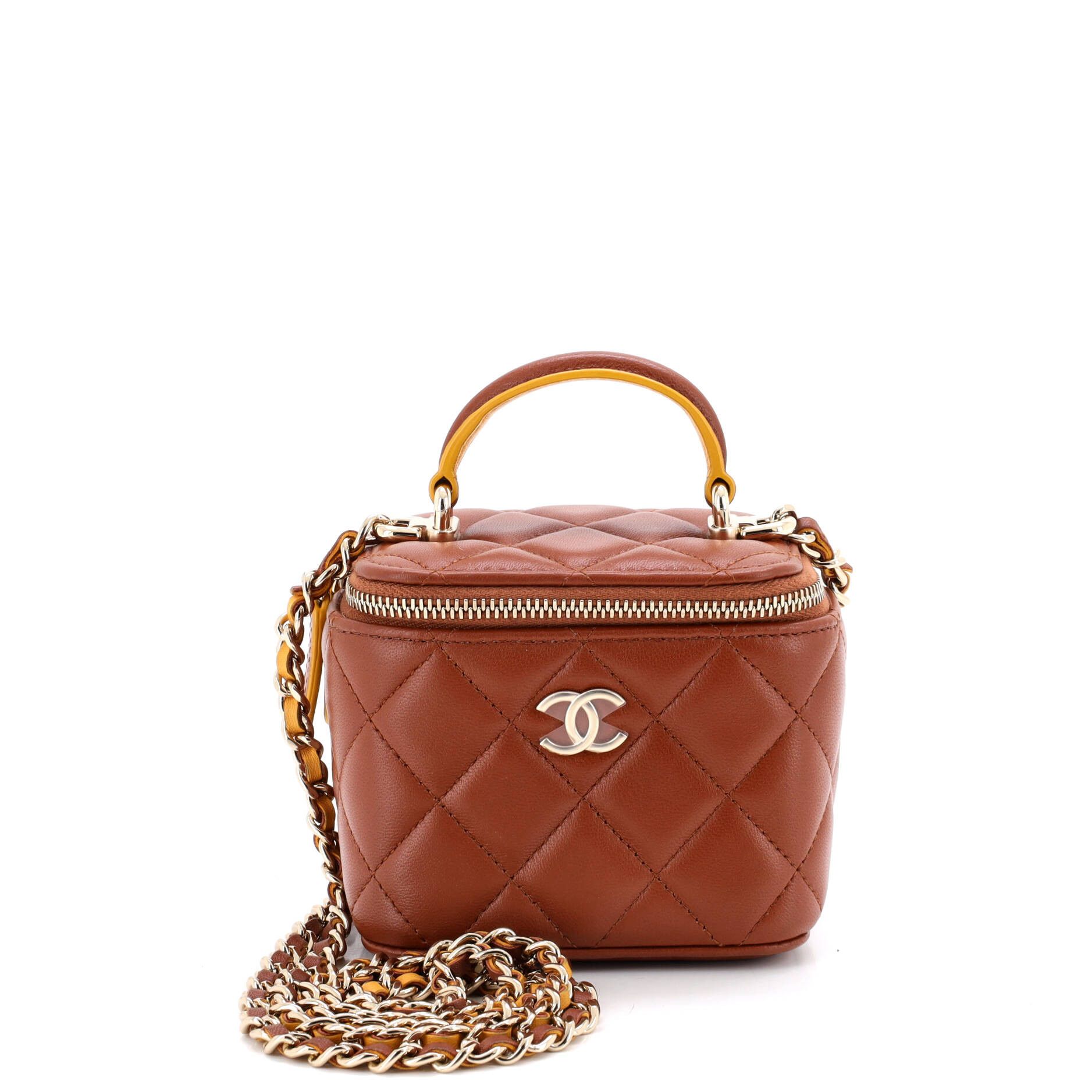 Chanel Classic Top Handle Vanity Case with Chain Size ONE SIZE - 1 Thumbnail